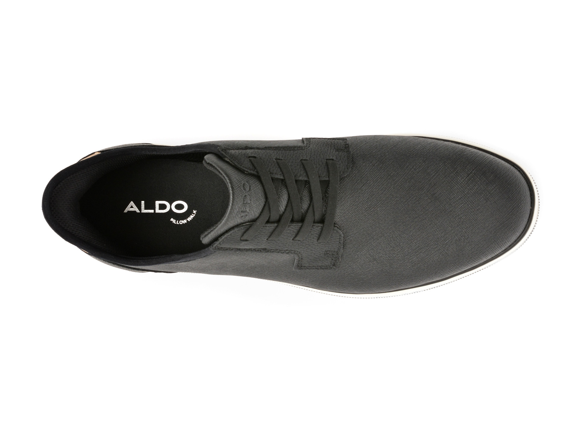 Pantofi ALDO negri, FITZPATRICK 004, din piele ecologica