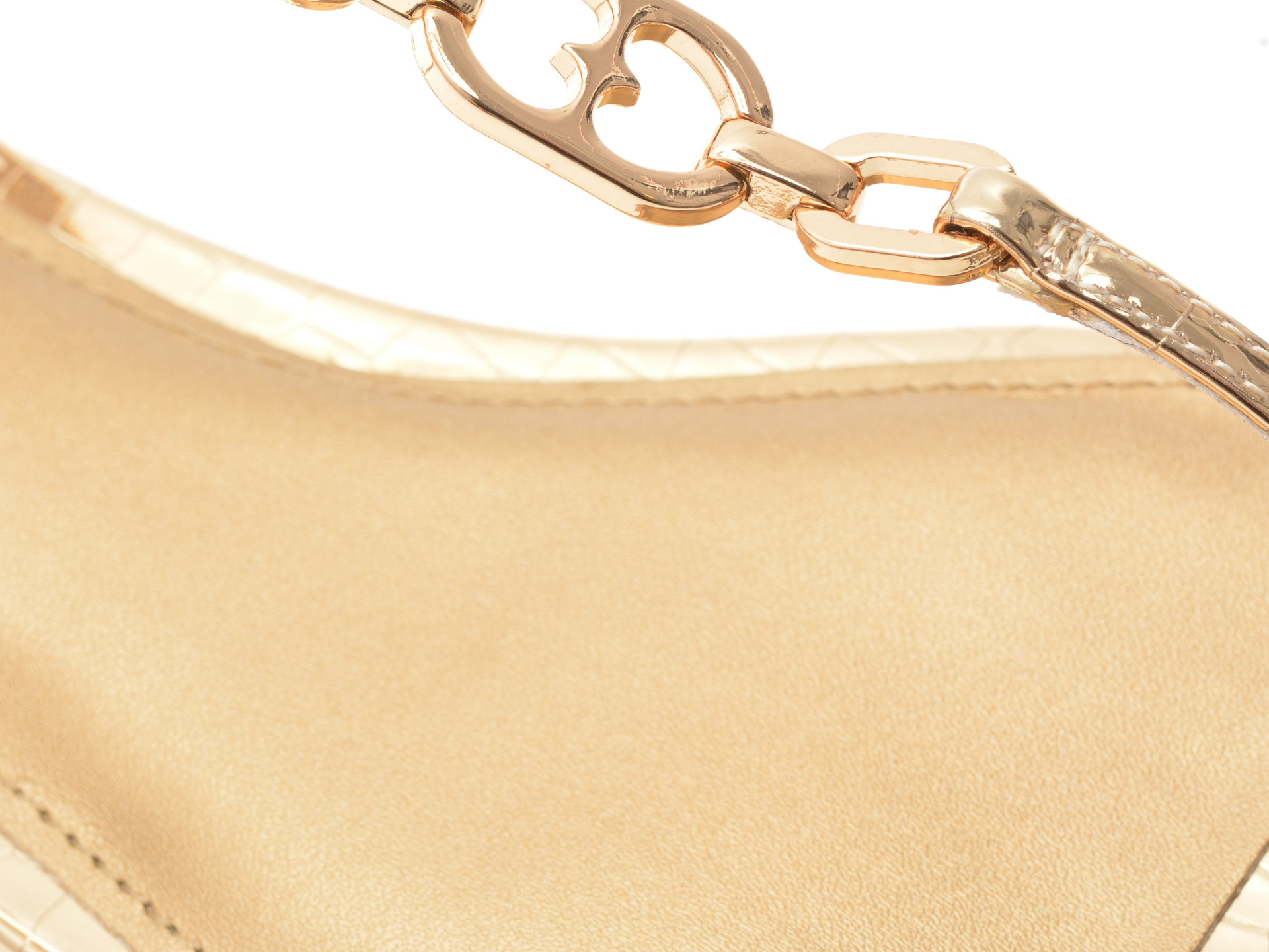 Sandale ALDO aurii, LORENZA 711, din piele ecologica