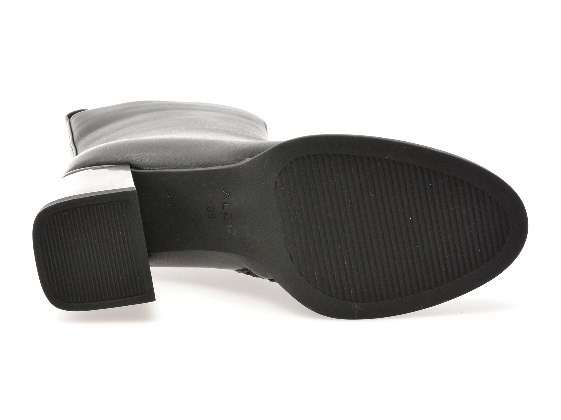 Ghete ALDO negre, 2747, din piele naturala