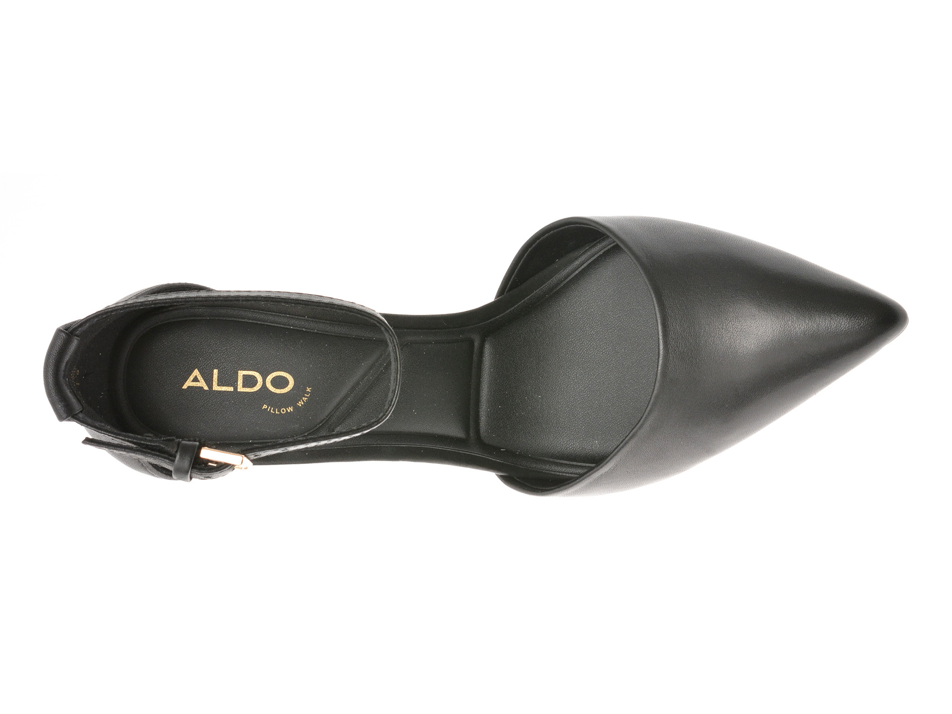 Pantofi eleganti ALDO negri, DERPERLA 007, din piele naturala