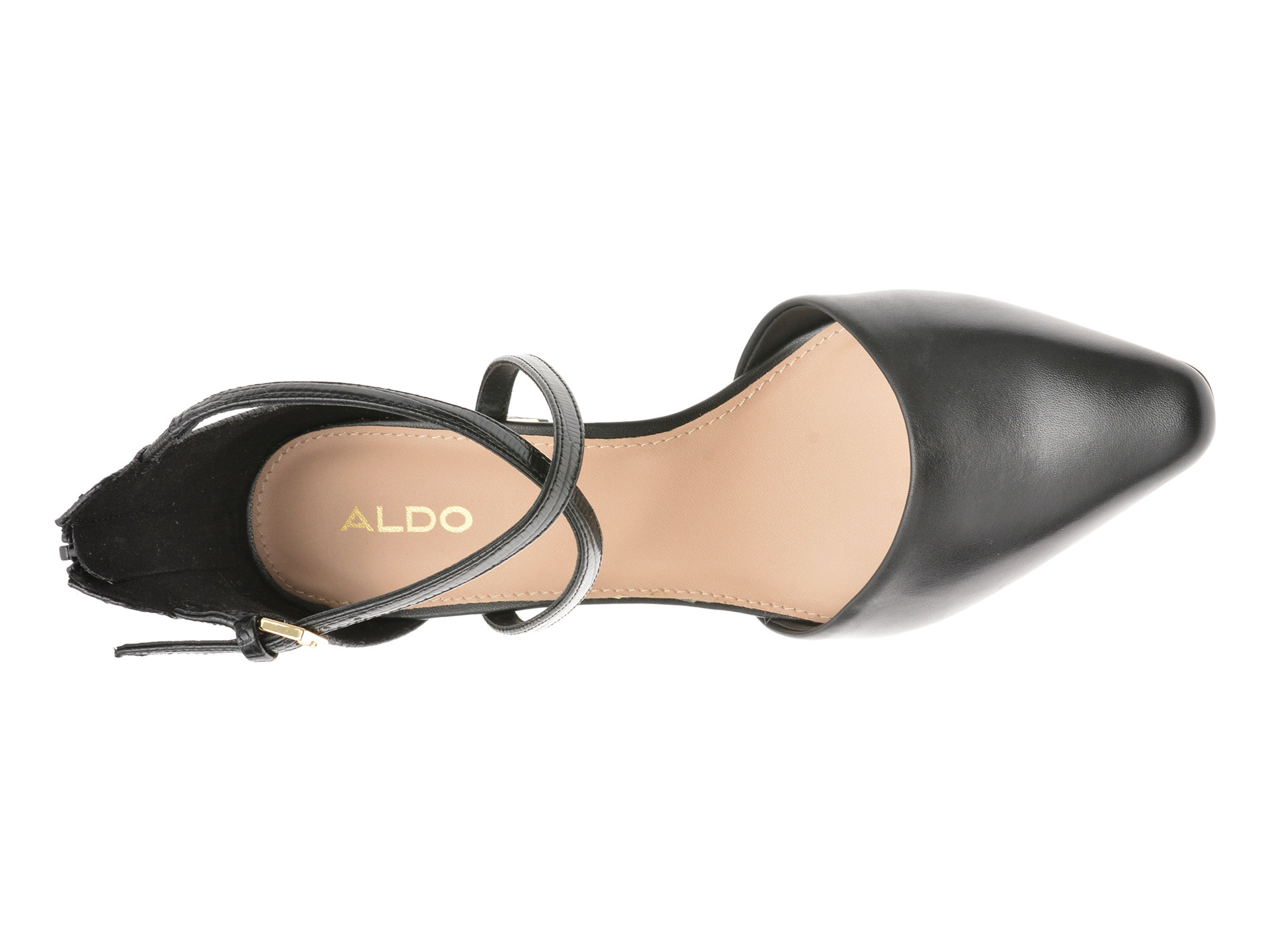 Pantofi eleganti ALDO negri, GRARWEN 001, din piele naturala