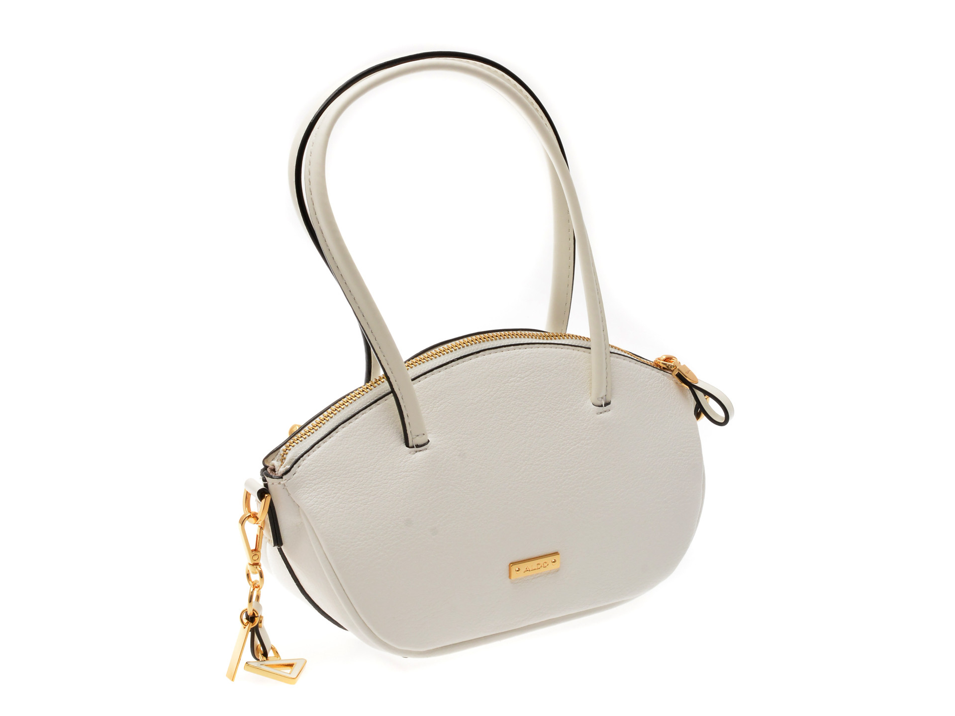 Geanta ALDO alba, ELYSANDE 100, din piele ecologica