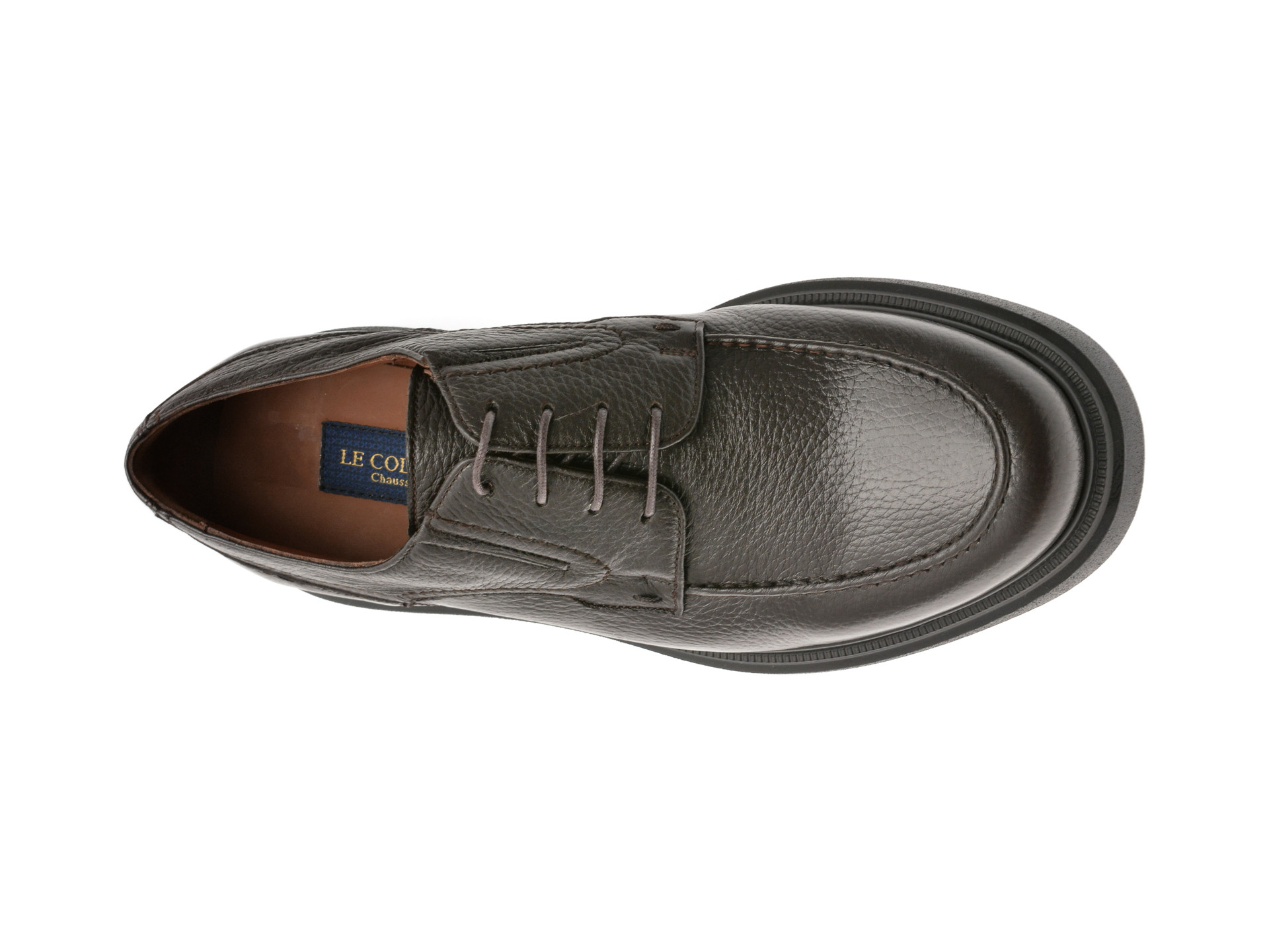 Mocasini eleganti LE COLONEL maro, 71601, din piele naturala