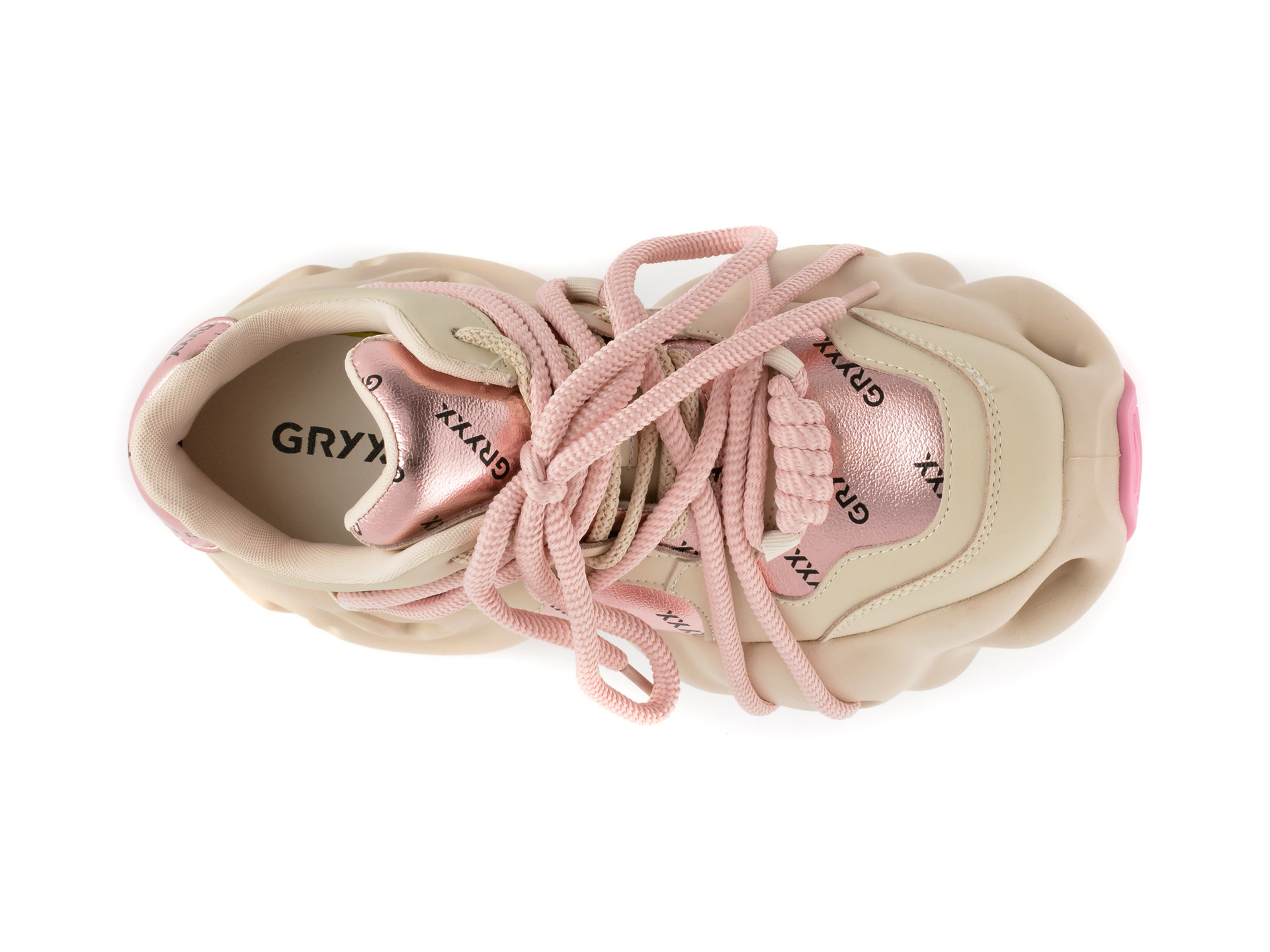 Pantofi sport GRYXX bej, 80282, din piele ecologica