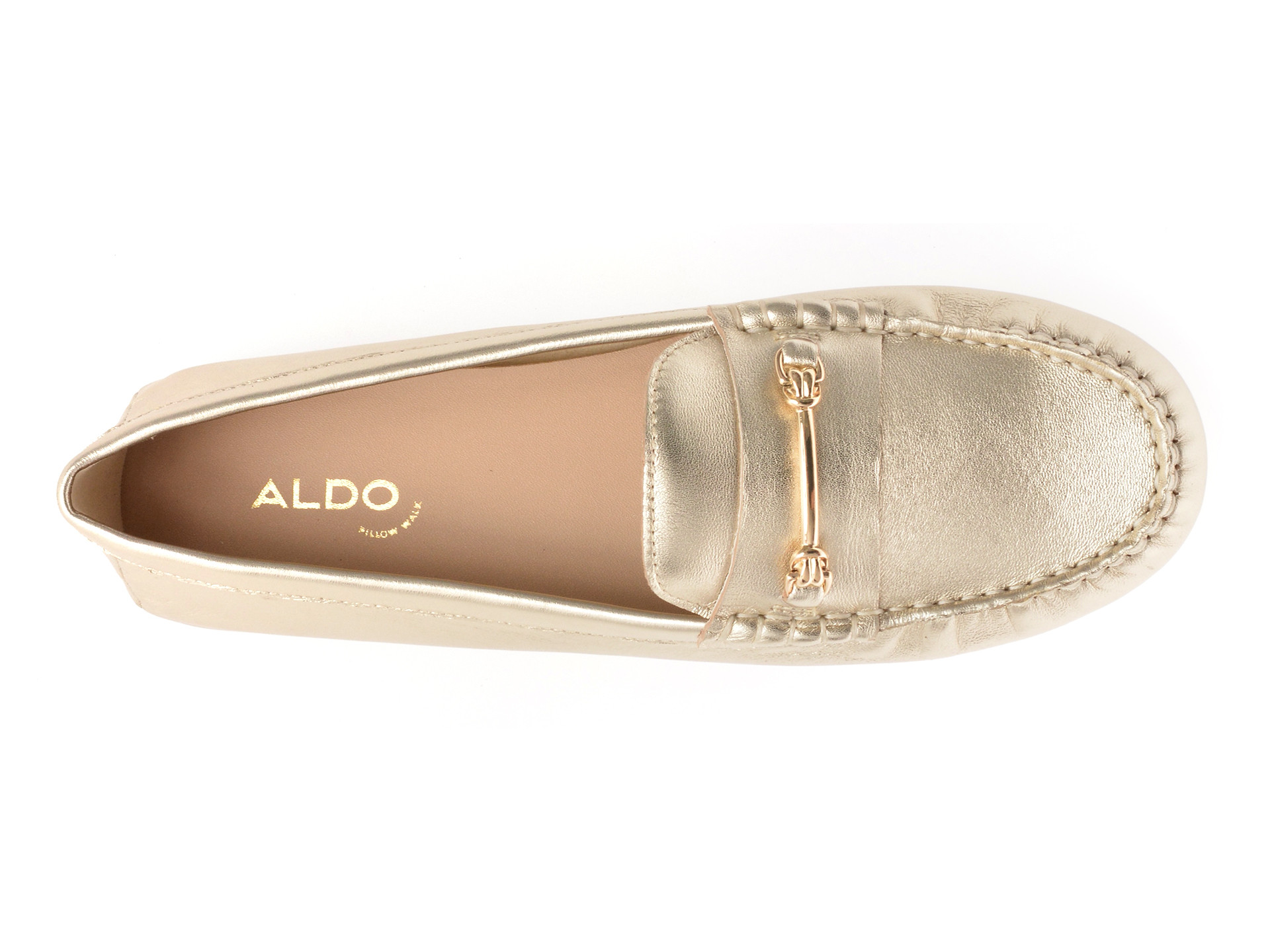 Mocasini ALDO bej, SEABREEZE 741, din piele naturala