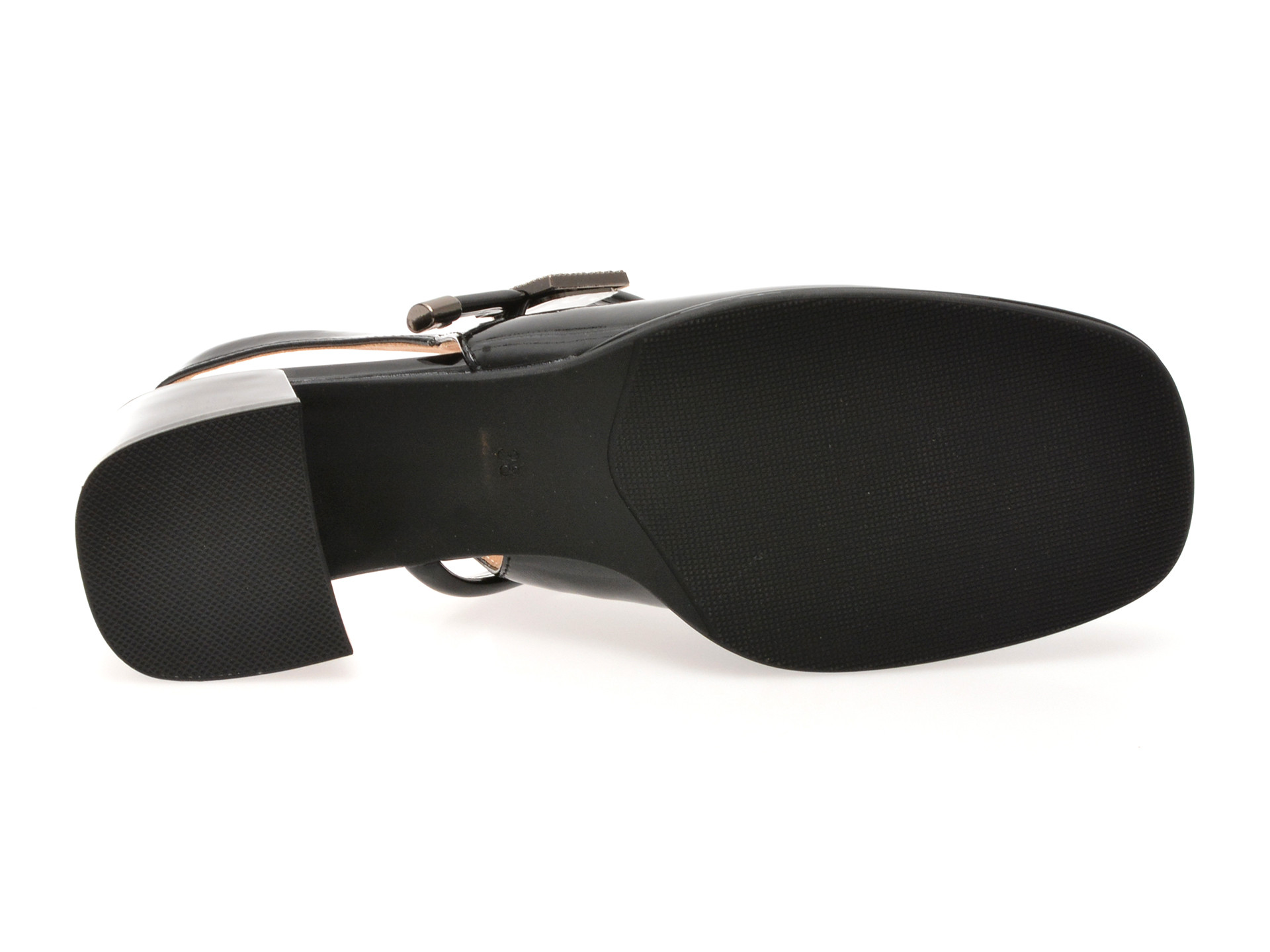 Pantofi EPICA negri, 201513, din piele naturala lacuita