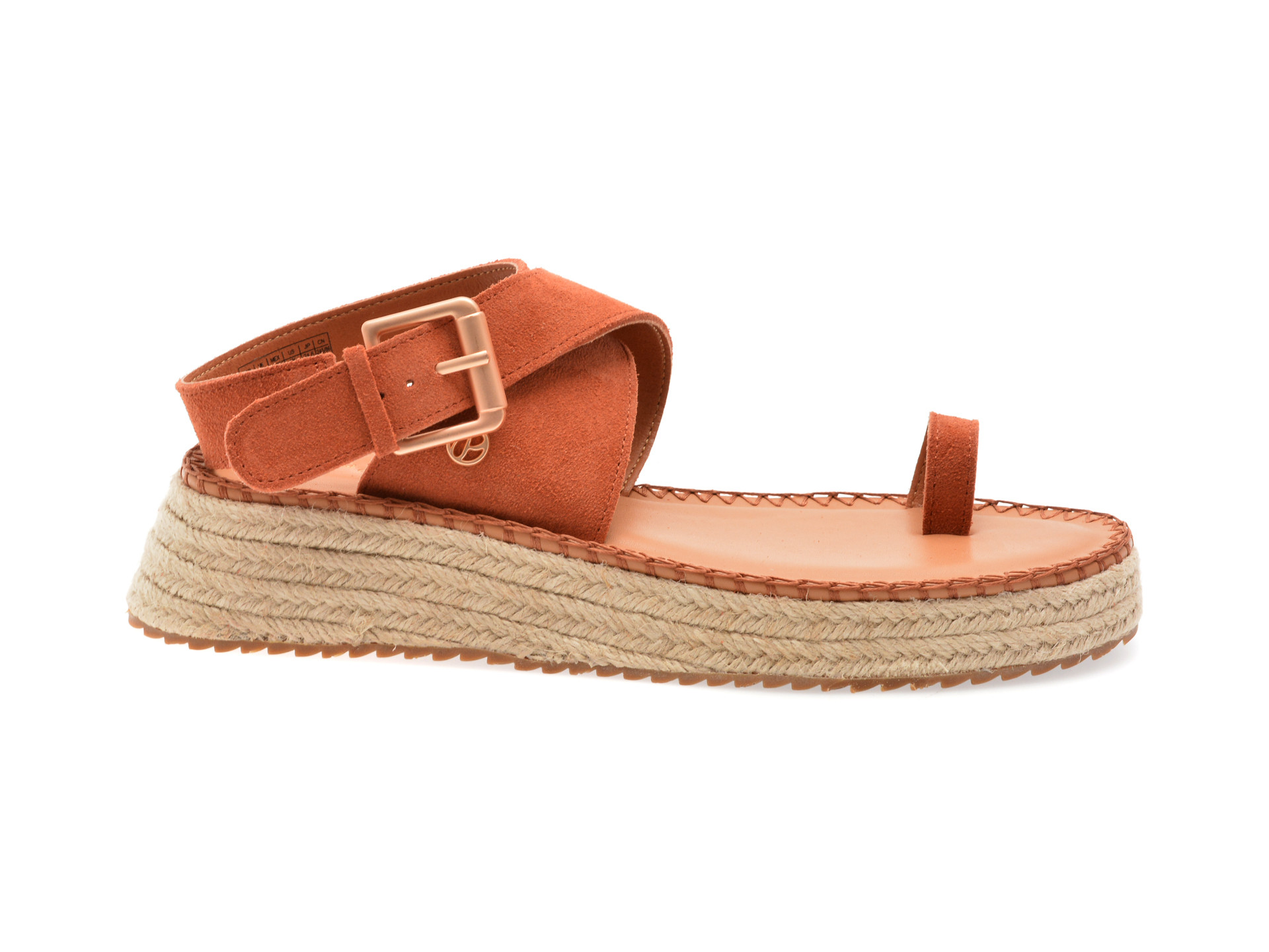 Sandale PEPE JEANS visinii, KATE SOFT, din piele intoarsa