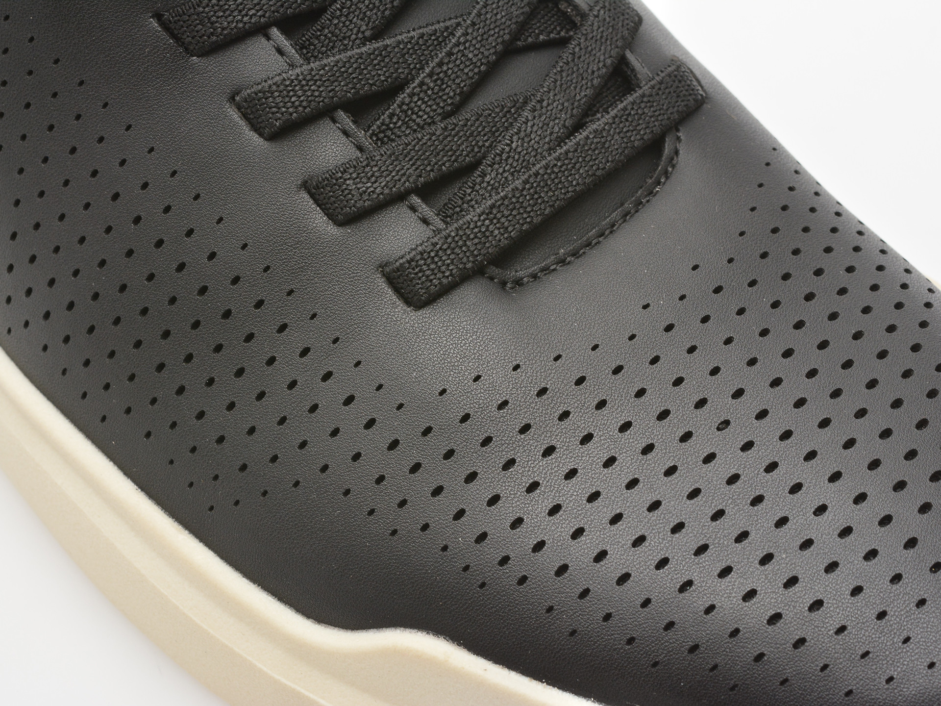 Pantofi sport SKECHERS negri, OWEN, din piele ecologica