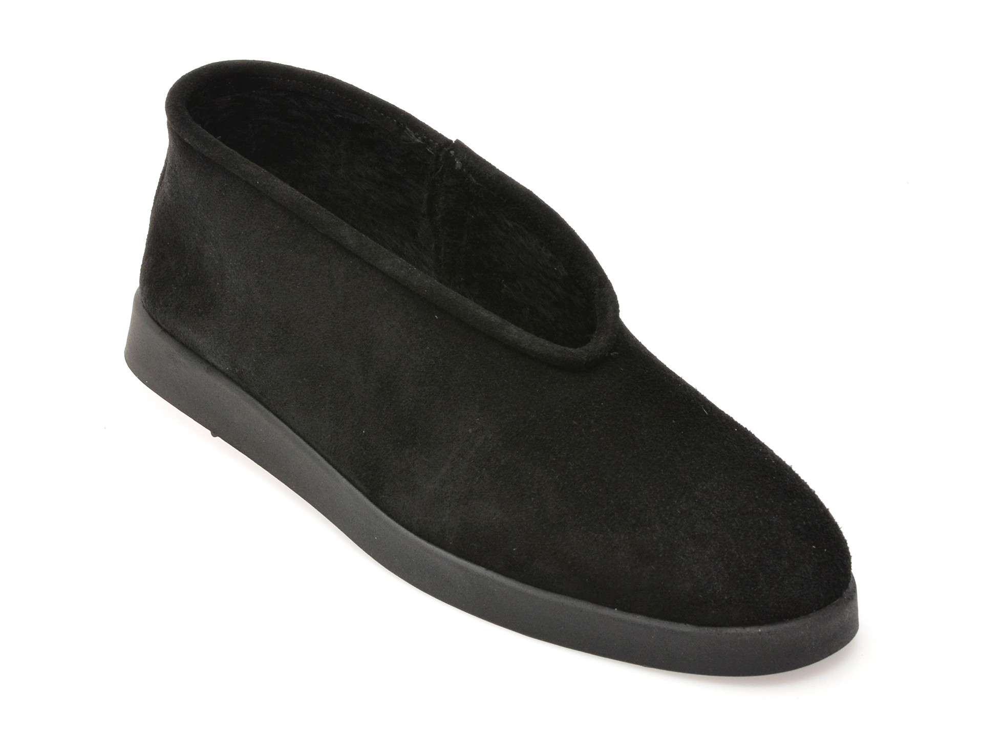 Pantofi EPICA negri, 3642605, din piele intoarsa