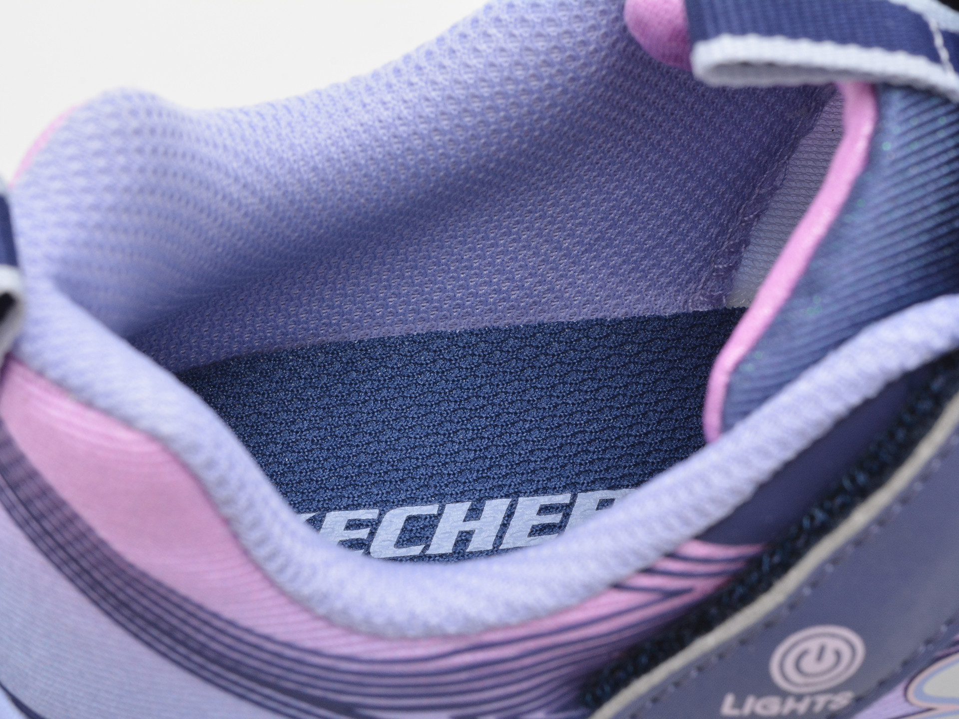 Pantofi sport SKECHERS bleumarin, COSMIC GLOW, din material textil