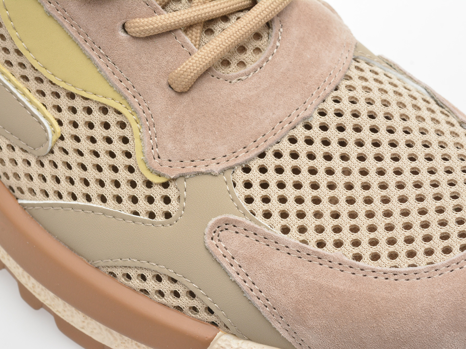 Pantofi sport GRYXX bej, 95386, din material textil