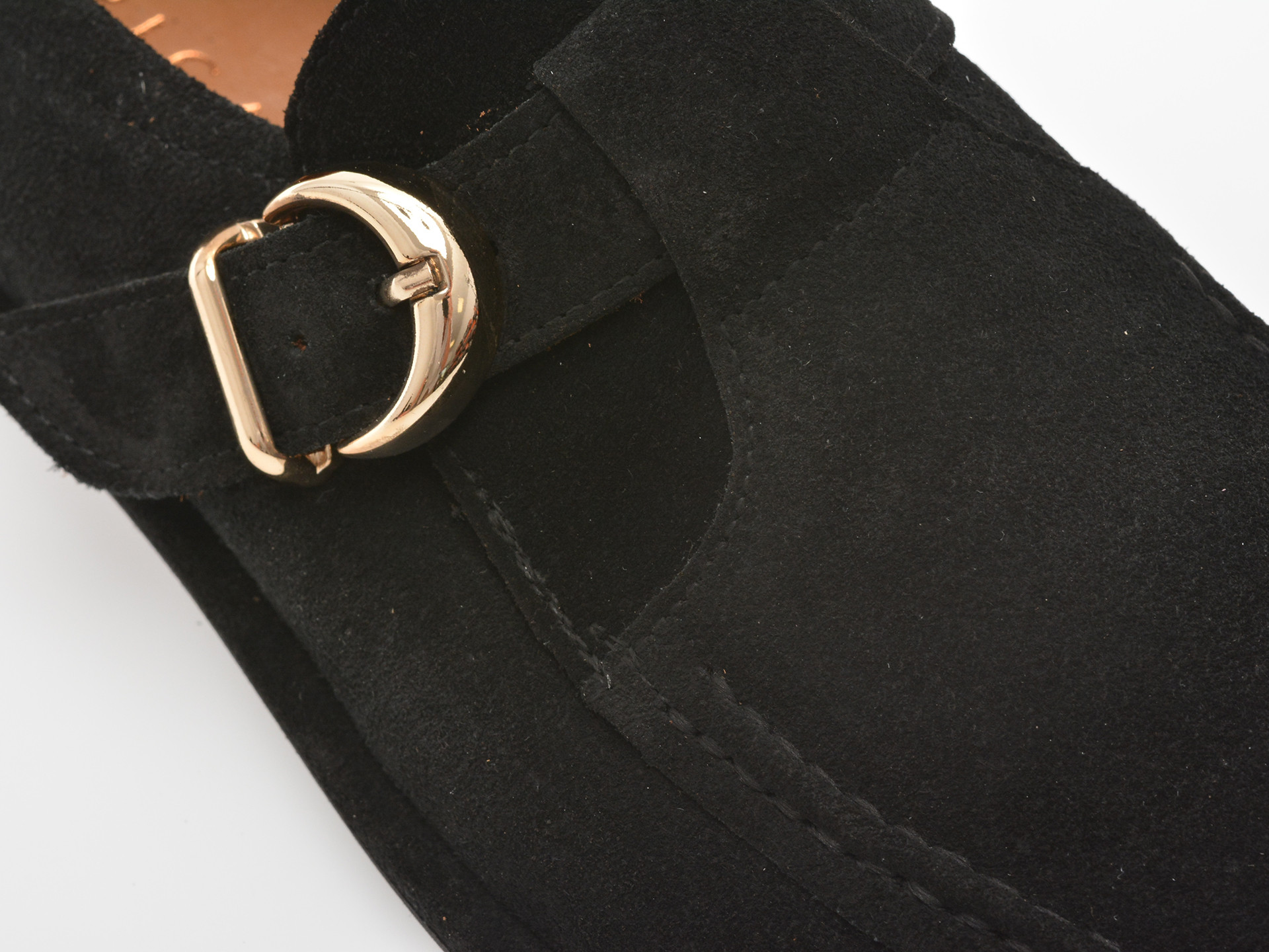 Pantofi EPICA negri, 2184038, din piele intoarsa