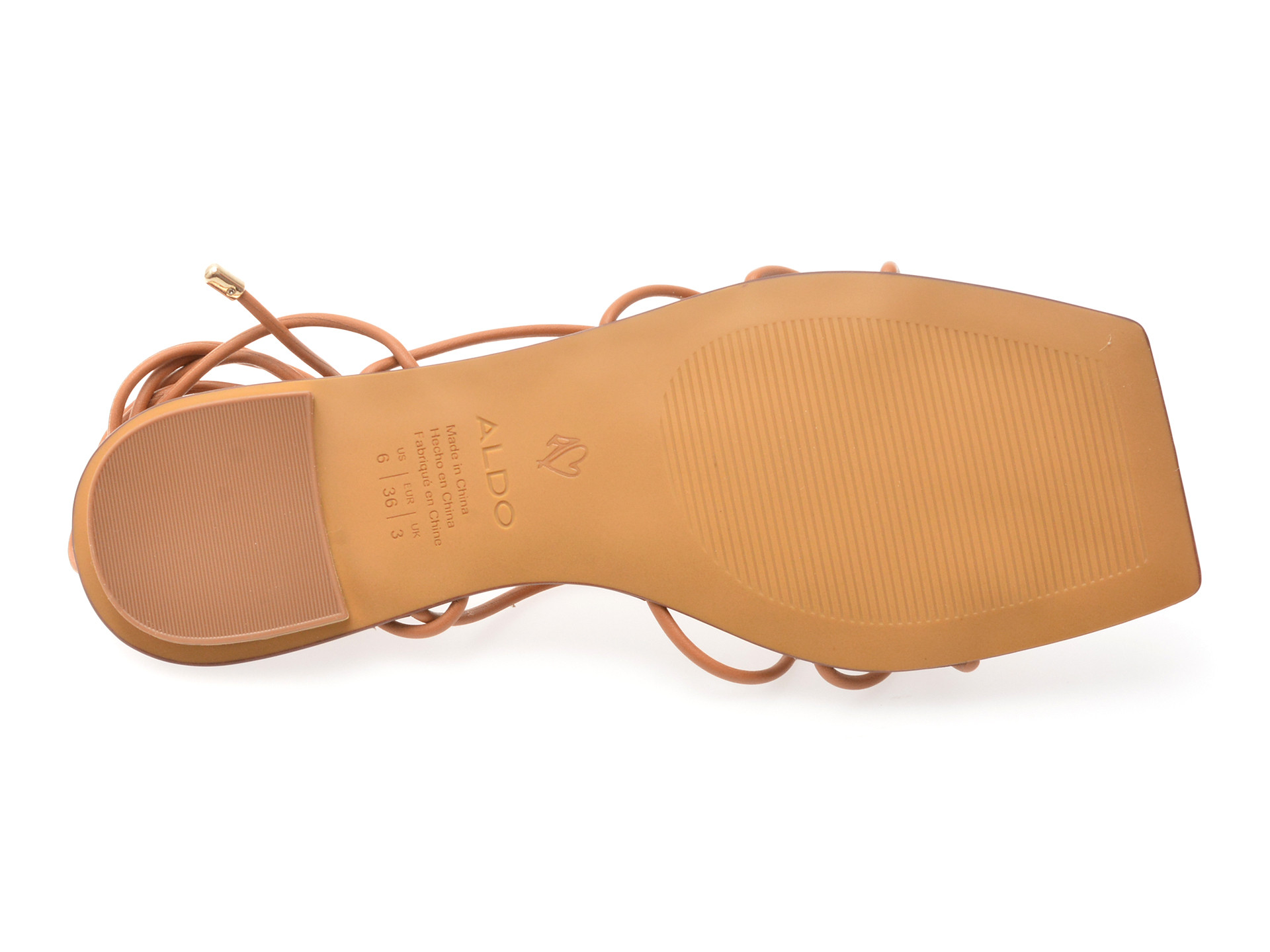 Sandale ALDO maro, NIRENA 210, din piele ecologica