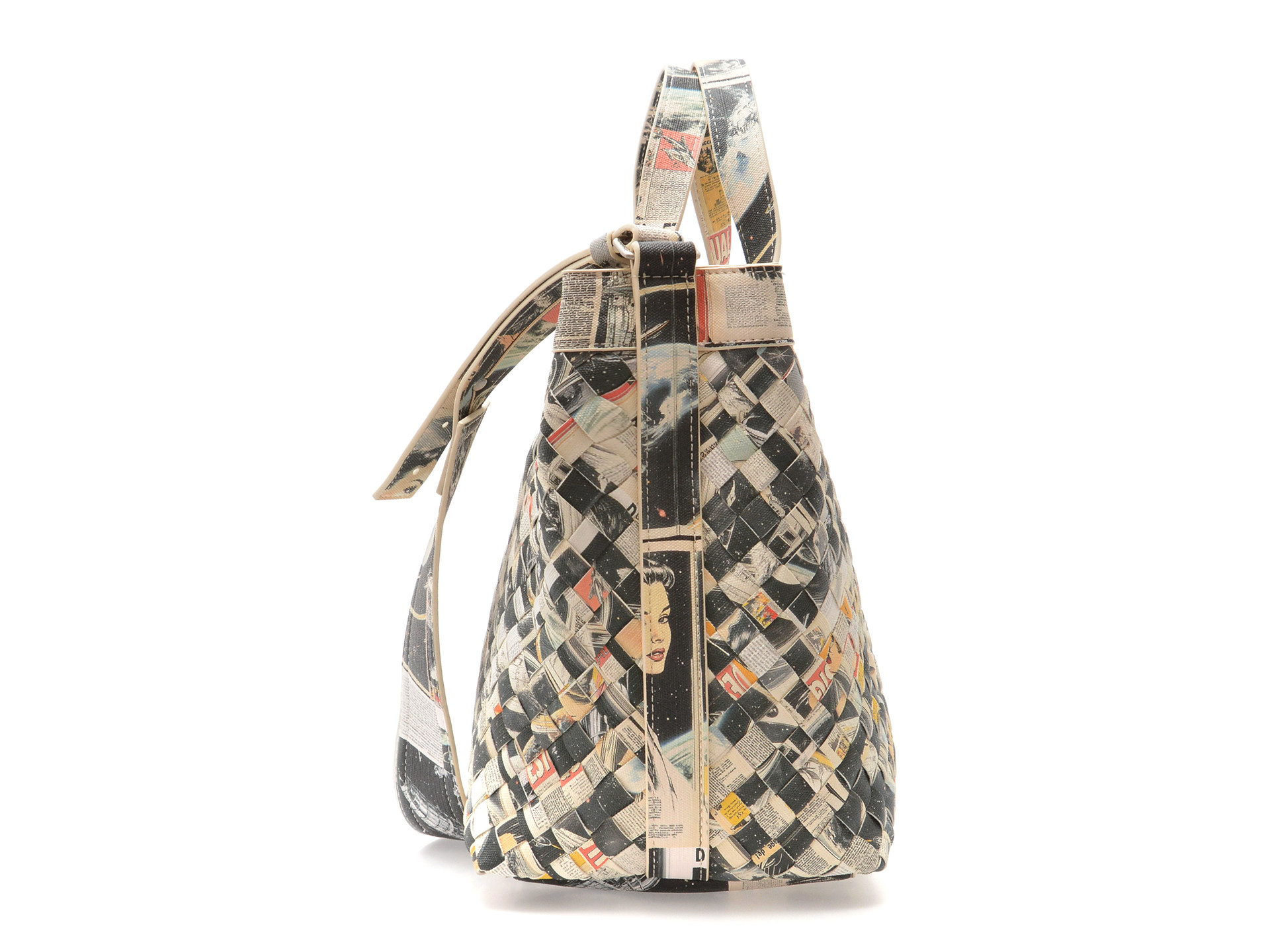 Geanta DESIGUAL multicolor, WAXP65, din piele ecologica