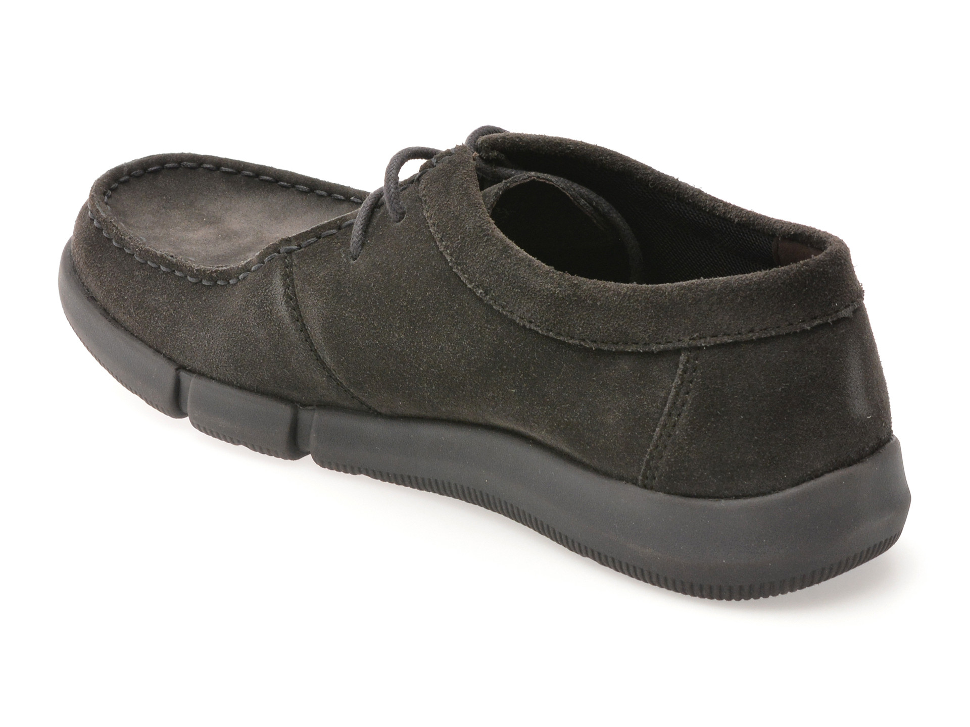 Mocasini GEOX gri, U4646B, din piele intoarsa