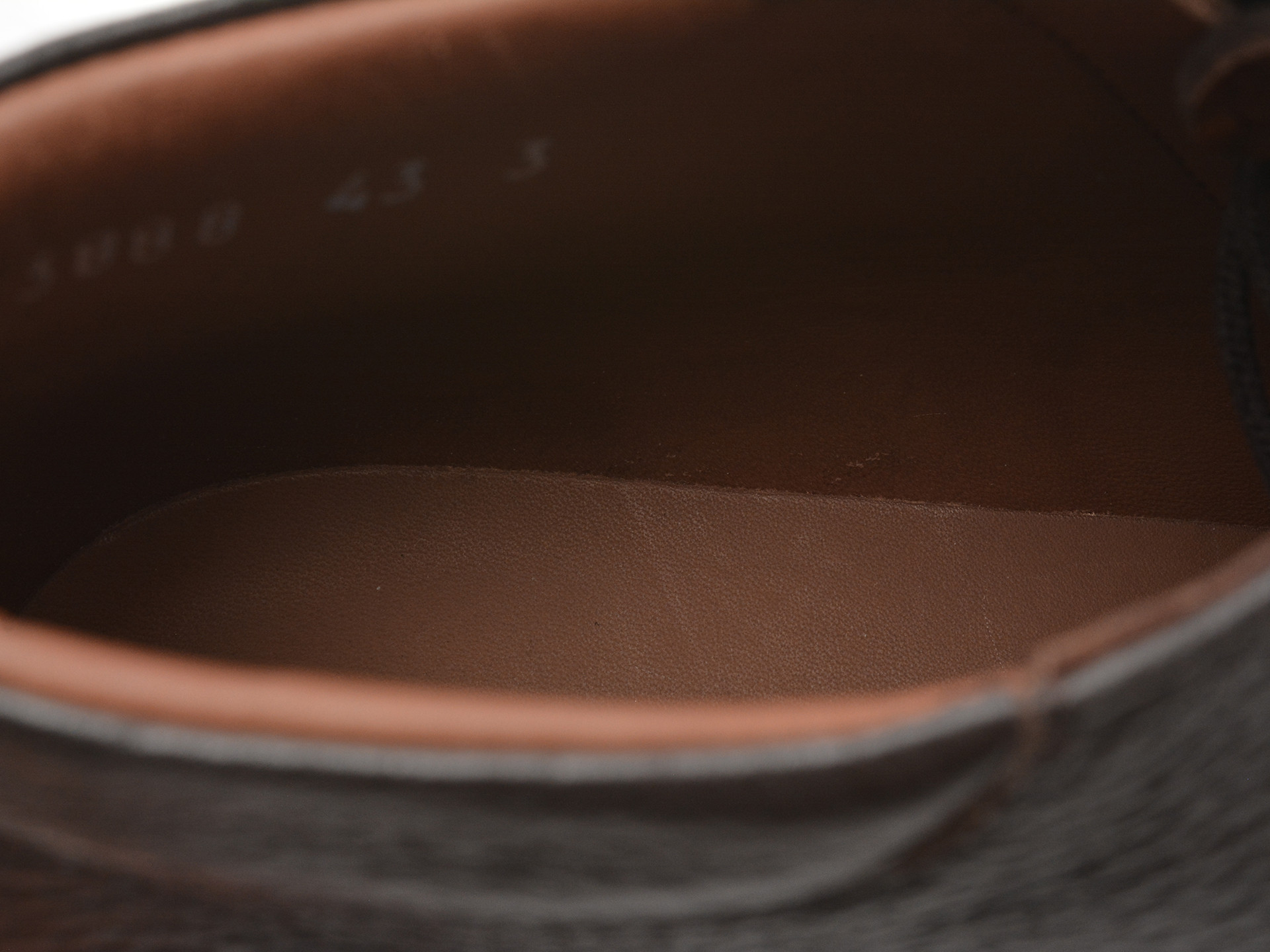 Ghete elegante LE COLONEL maro, 63888, din piele naturala