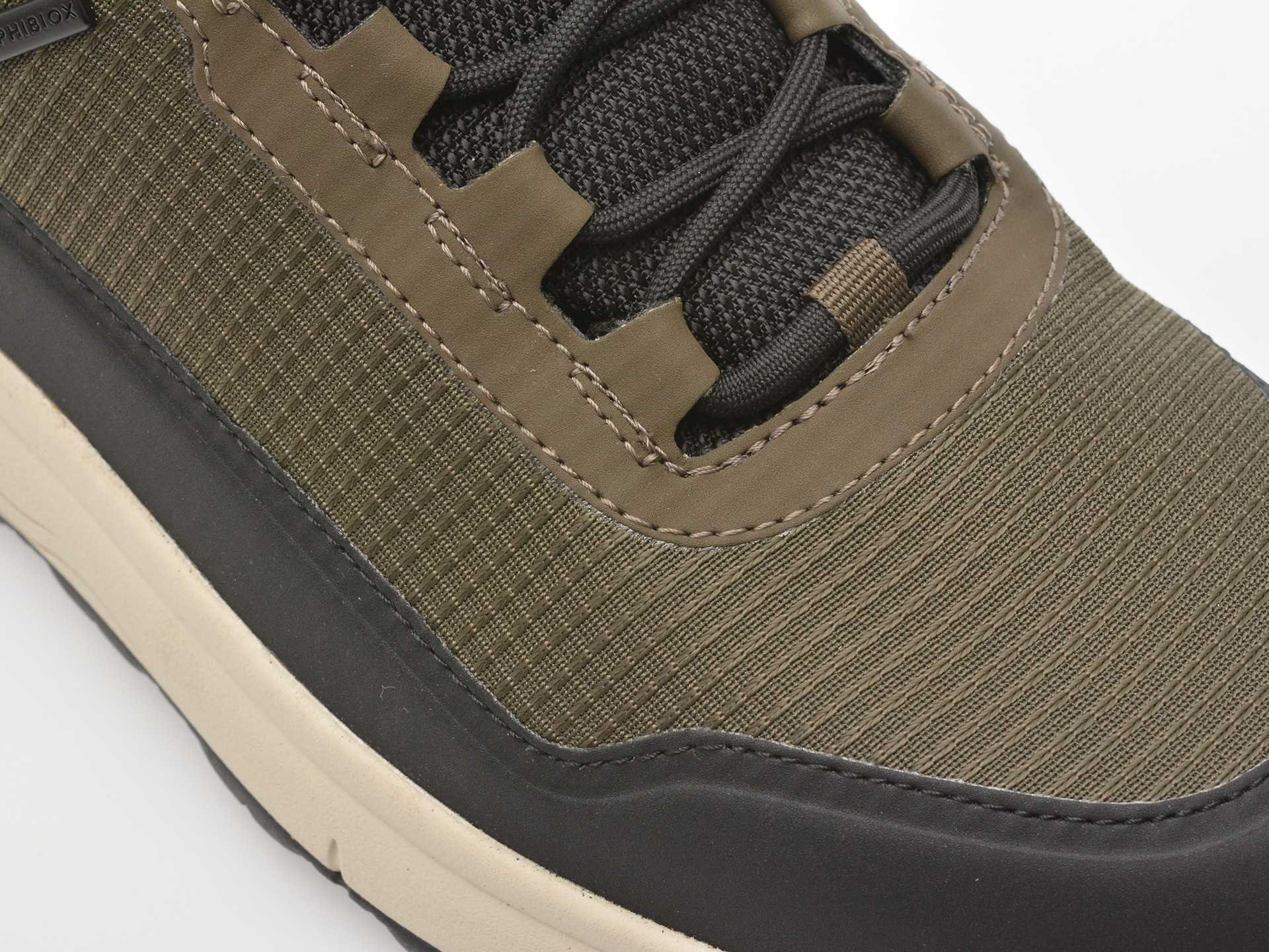 Pantofi sport GEOX kaki, U56FDA, din material textil