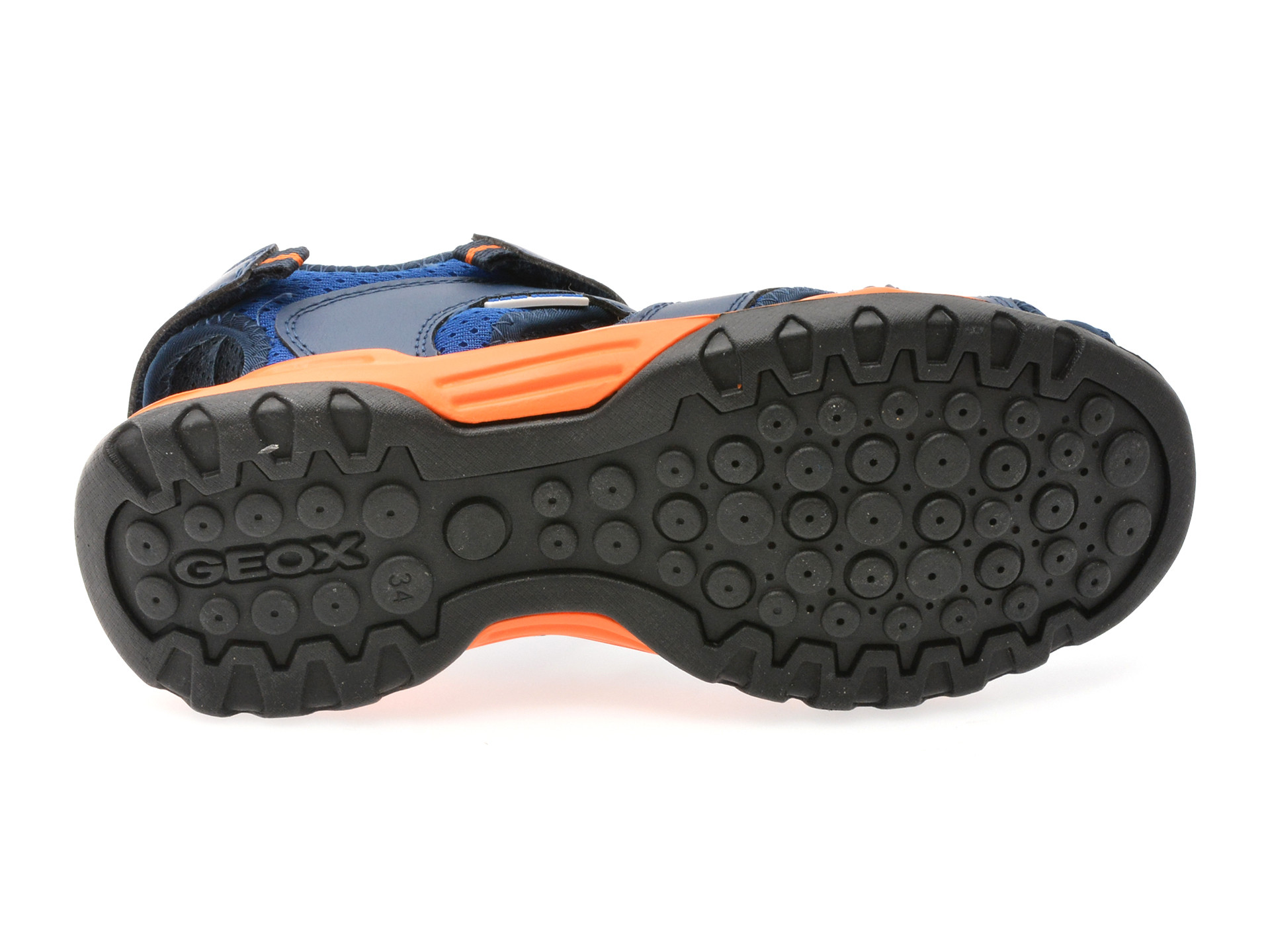 Sandale GEOX albastre, J450RC, din material textil