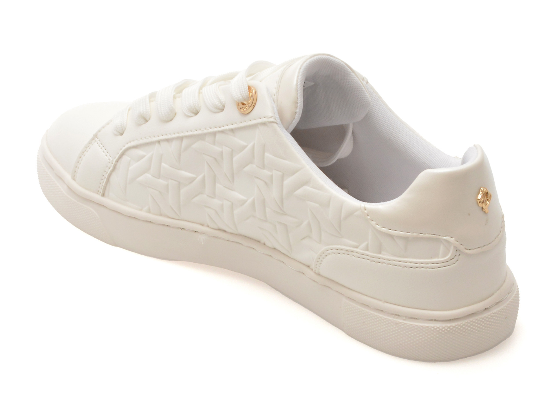 Pantofi sport ALDO albi, CLUBLUX 115, din piele ecologica