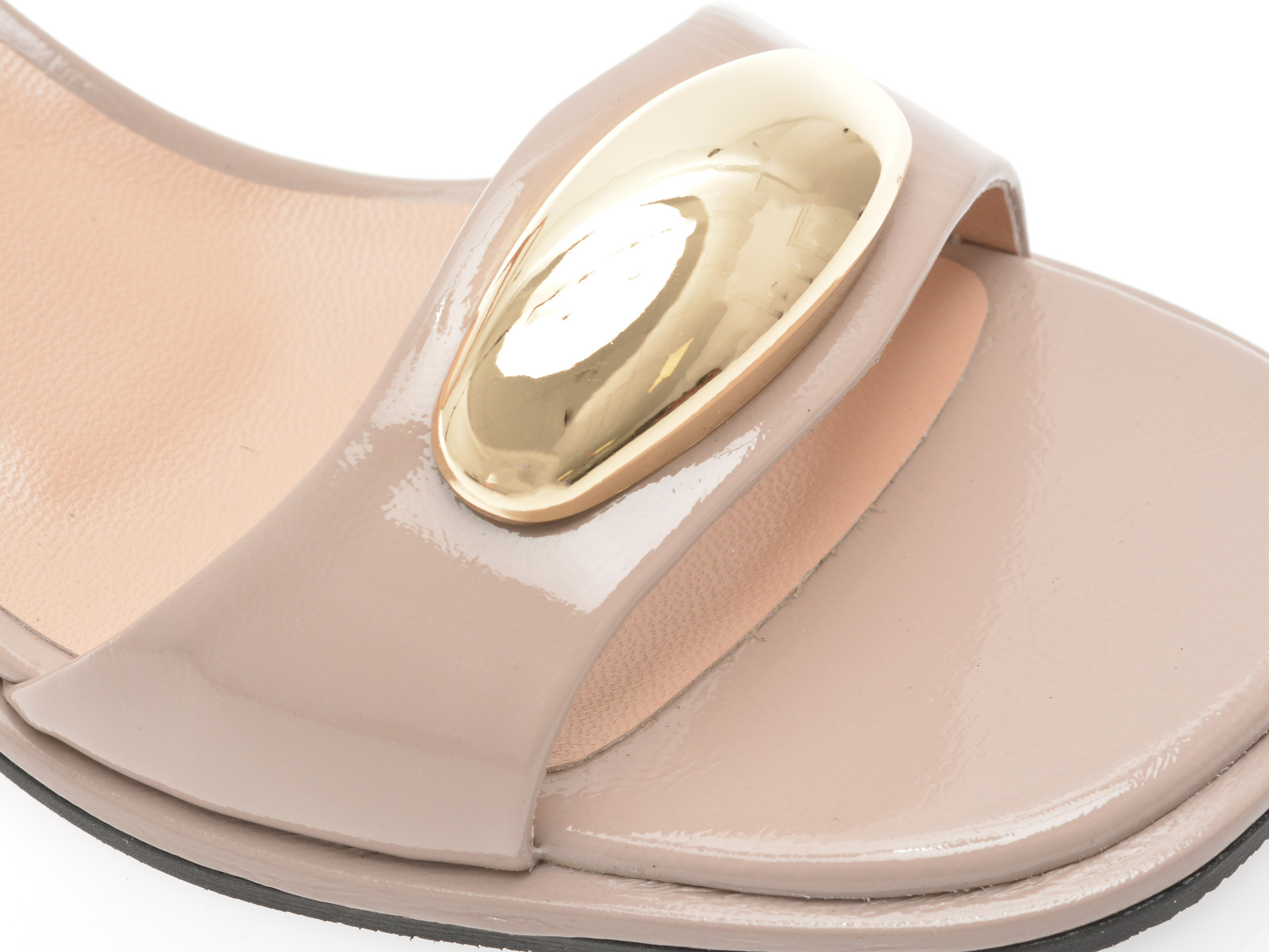 Sandale EPICA nude, 6020255, din piele naturala lacuita