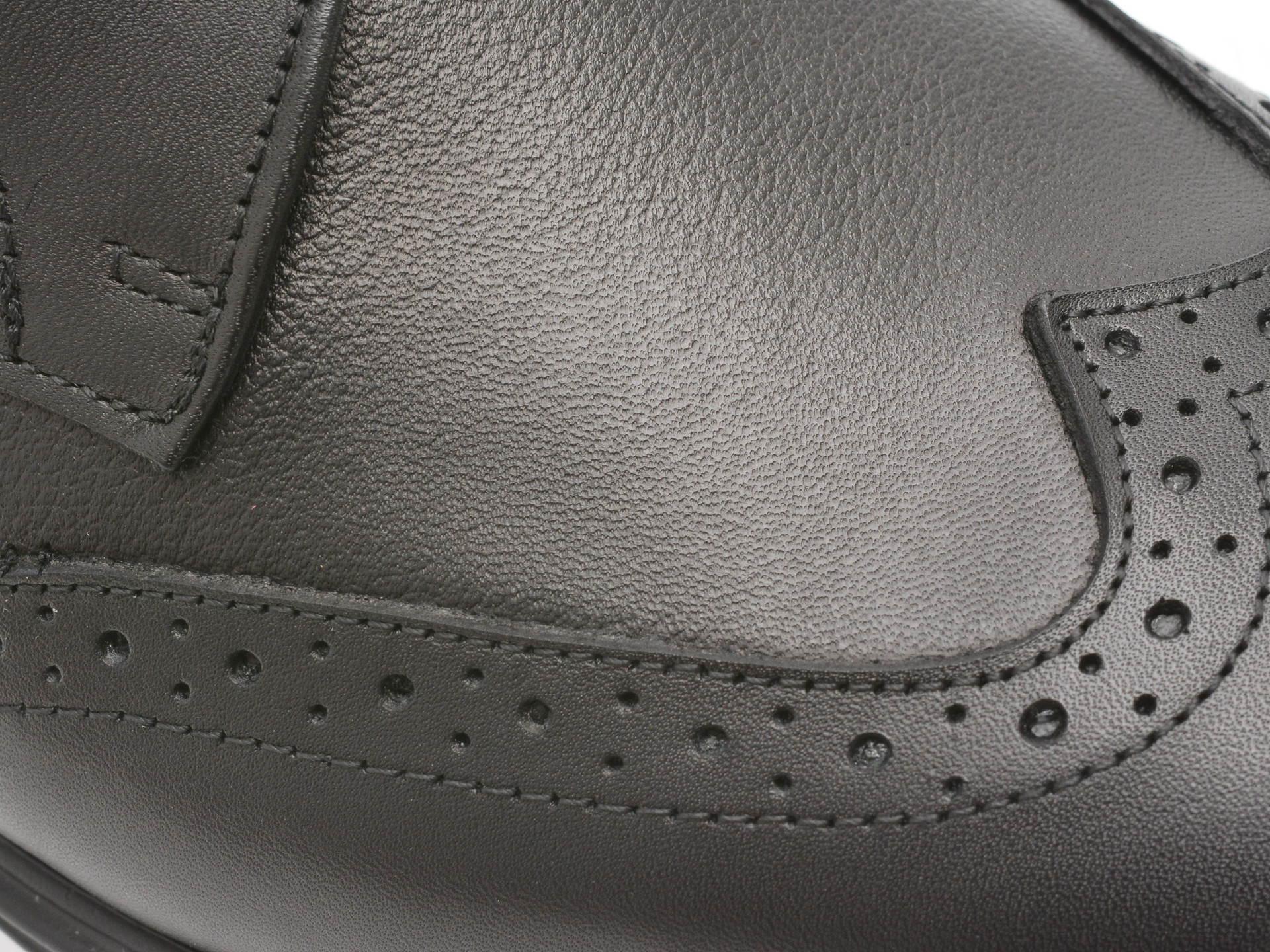 Pantofi eleganti OTTER negri, 400304, din piele naturala