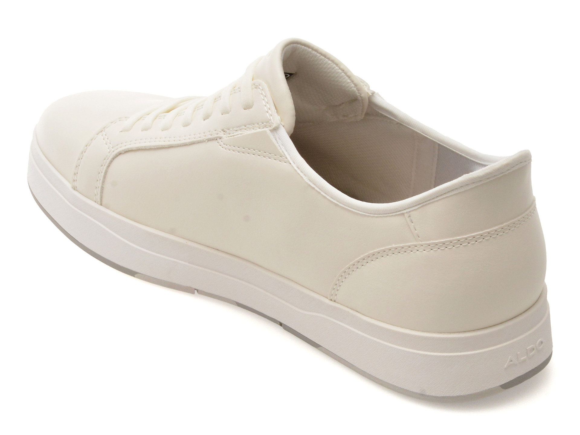 Pantofi sport ALDO albi, SCOTTIE 100, din piele ecologica