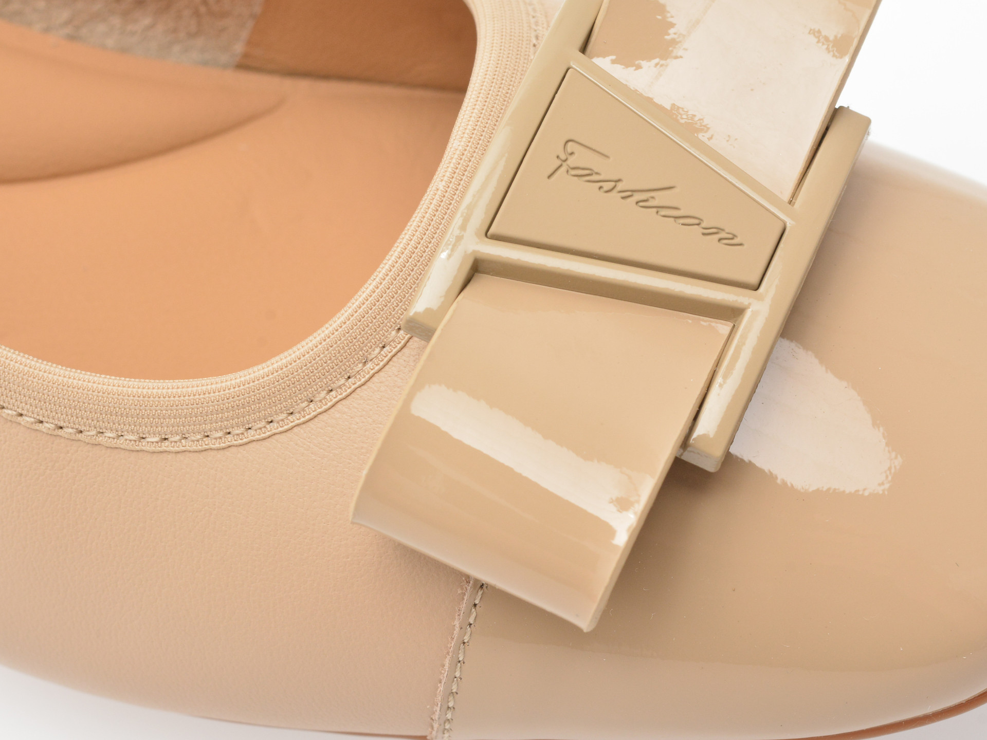 Balerini EPICA nude, 1D5570, din piele naturala