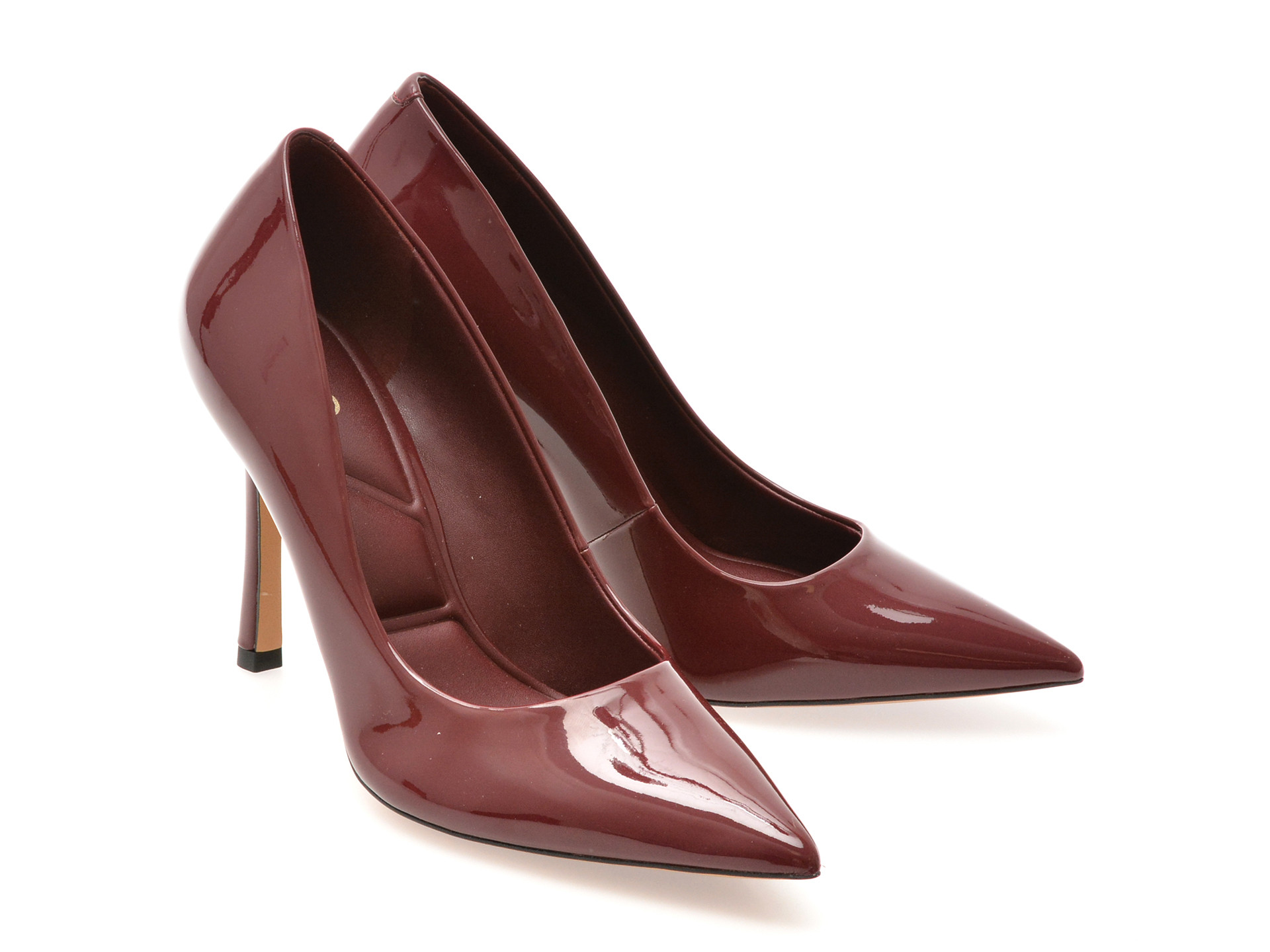 Pantofi eleganti ALDO rosii, STESSY 3.0, din piele ecologica lacuita