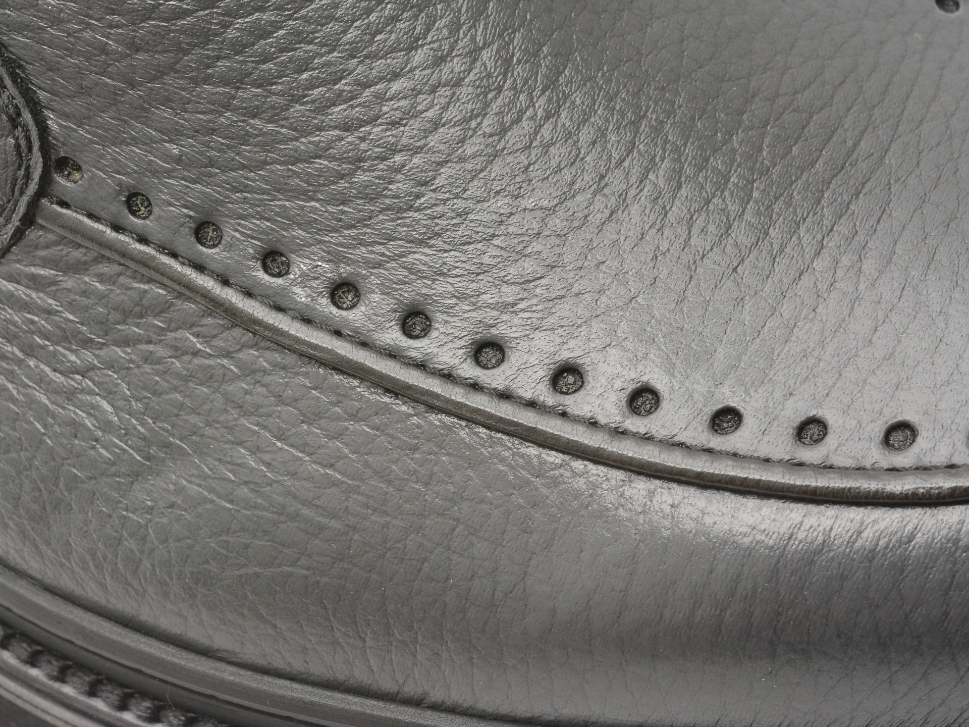 Ghete elegante LE COLONEL gri, 61613, din piele naturala