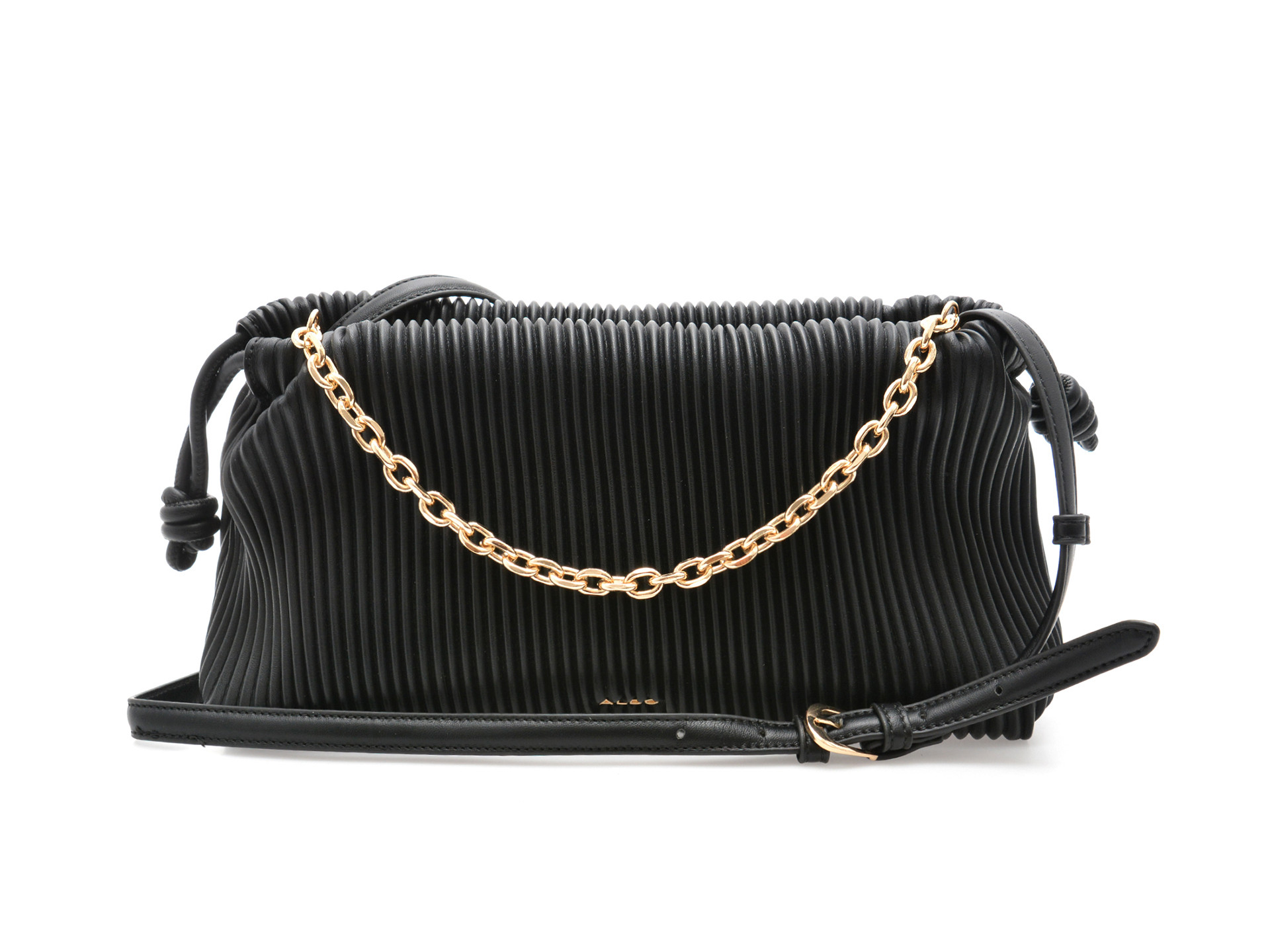 Geanta ALDO neagra, ROMYE 006, din piele ecologica