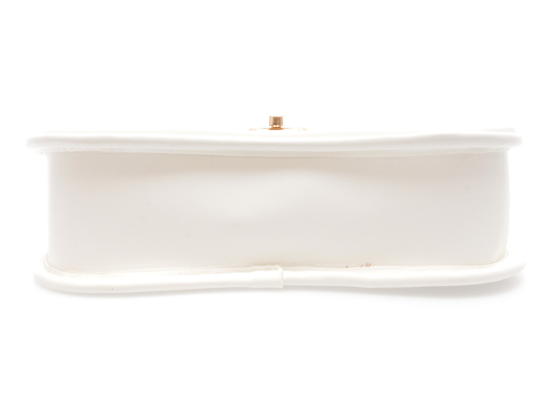 Geanta ALDO alba, CLAPPERTON 100, din piele ecologica