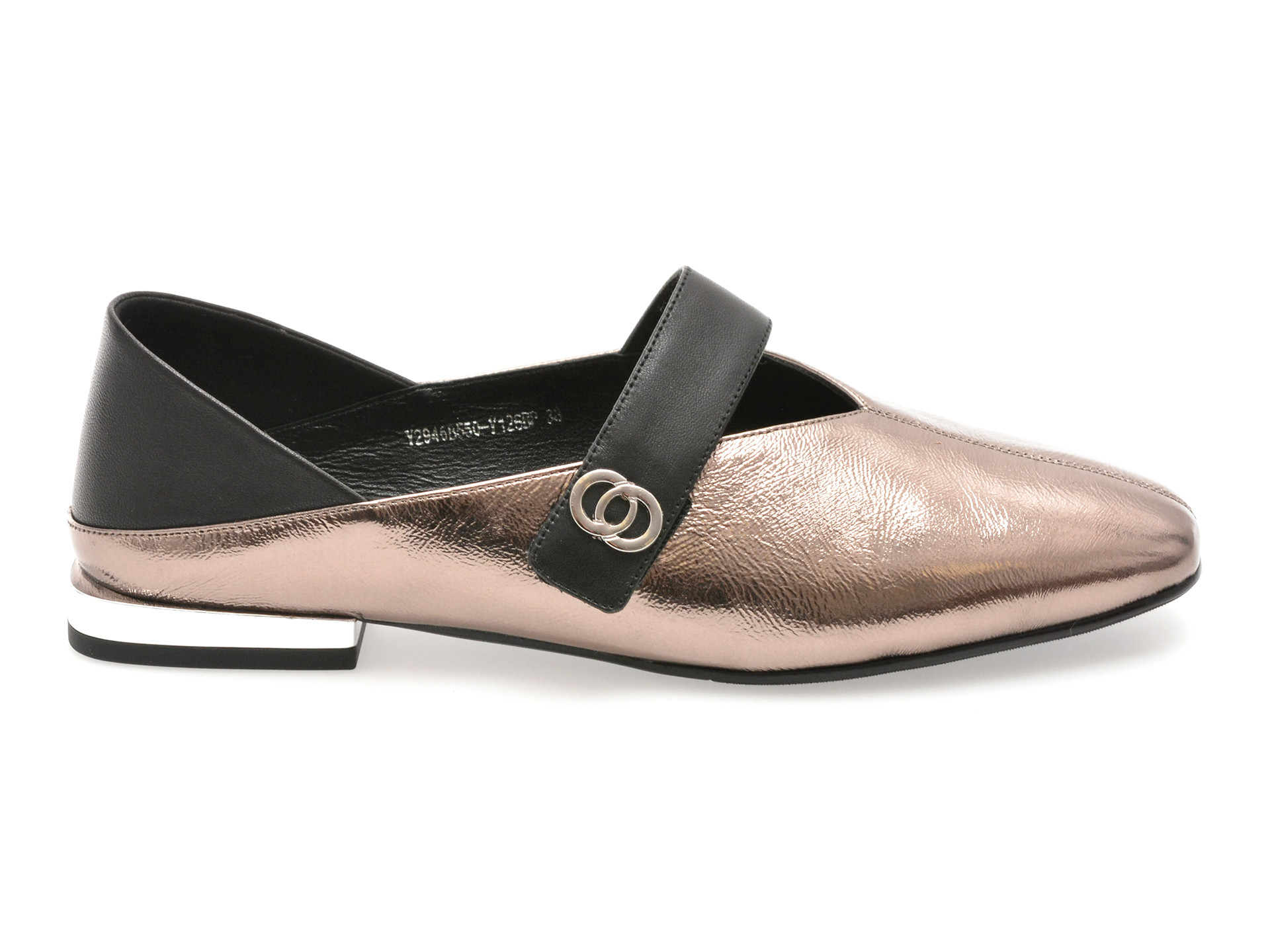 Pantofi EPICA gri, 2946, din piele naturala