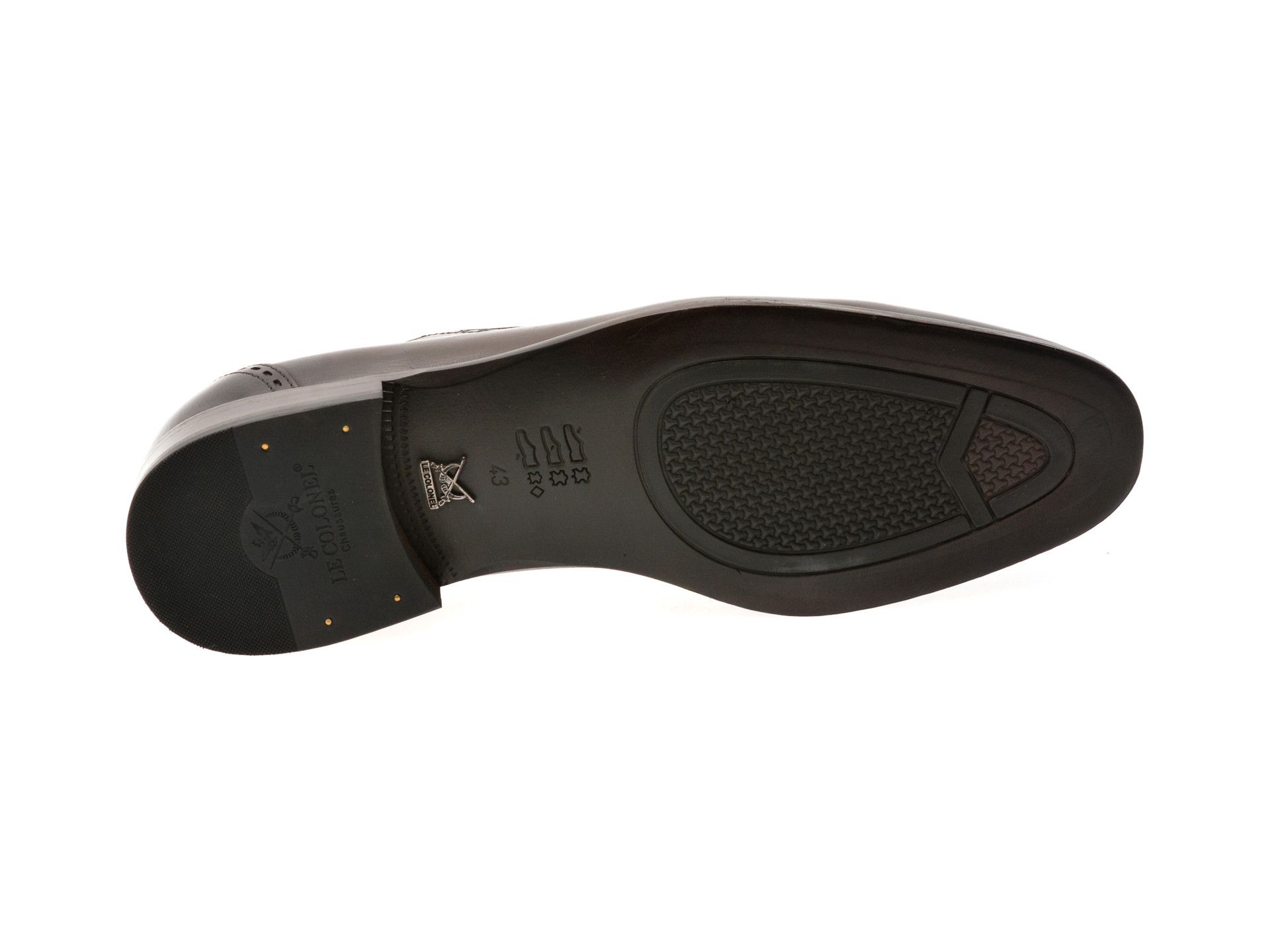 Pantofi eleganti LE COLONEL maro, 487113, din piele naturala