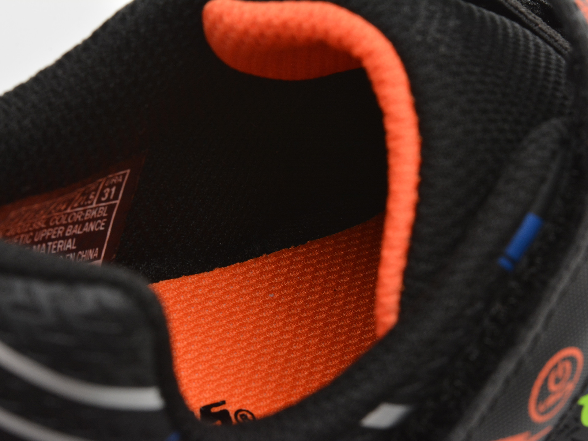 Pantofi sport SKECHERS negri, FLEX-GLOW BOLT, din material textil