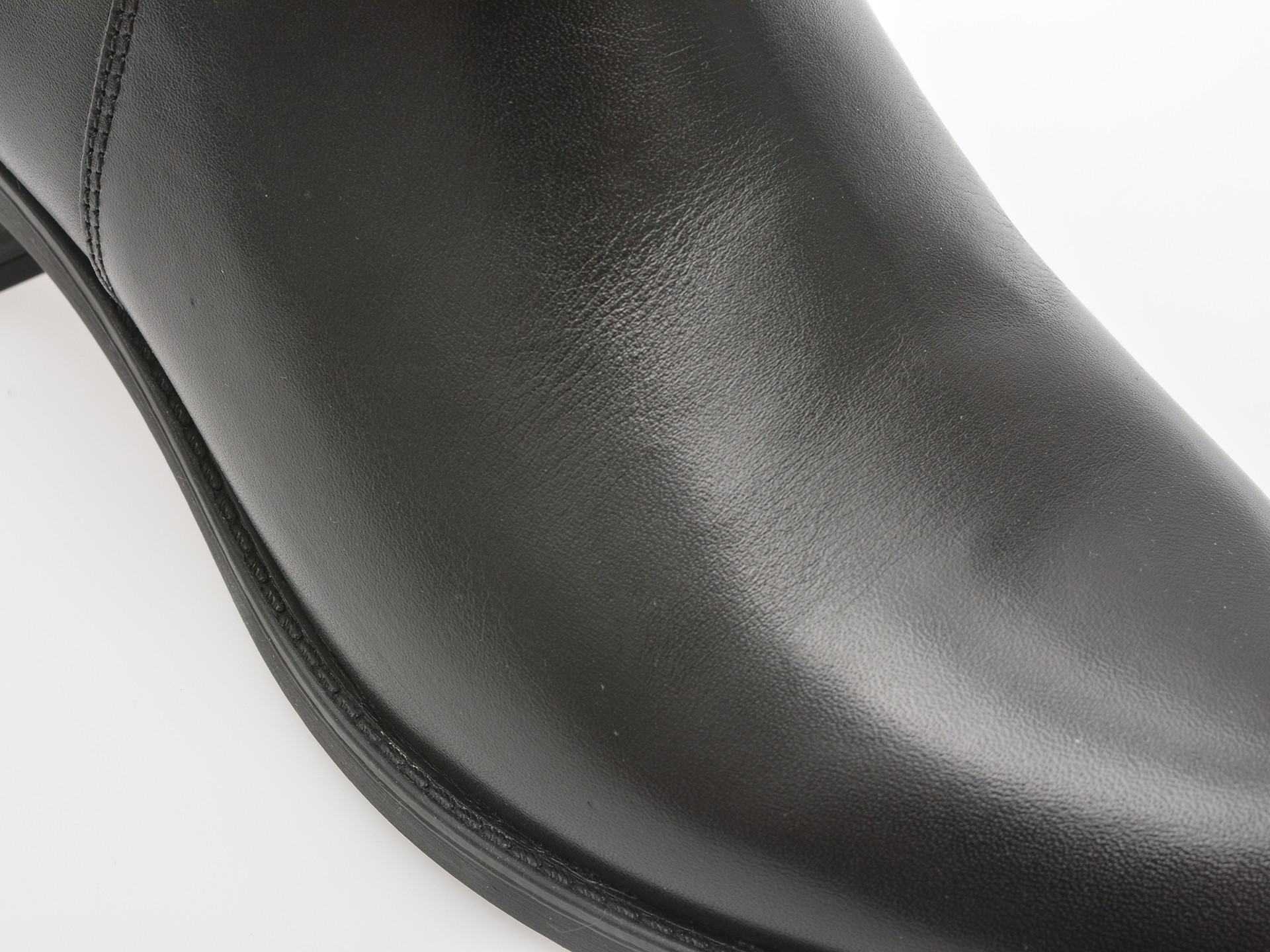 Ghete GEOX negre, D94G1G, din piele naturala