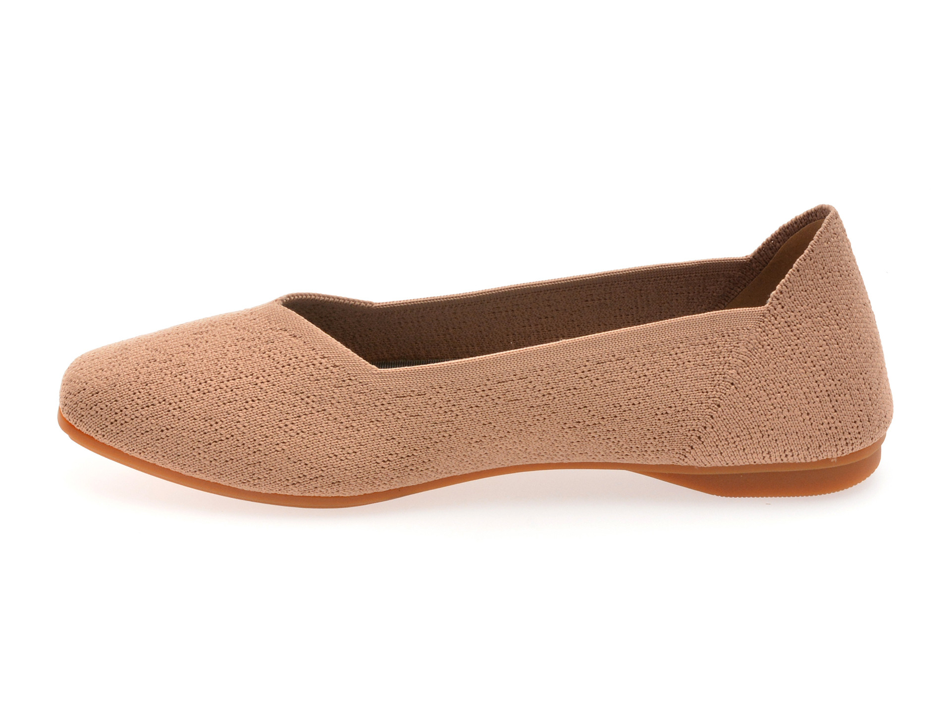 Balerini image bej ms0928 din material textil