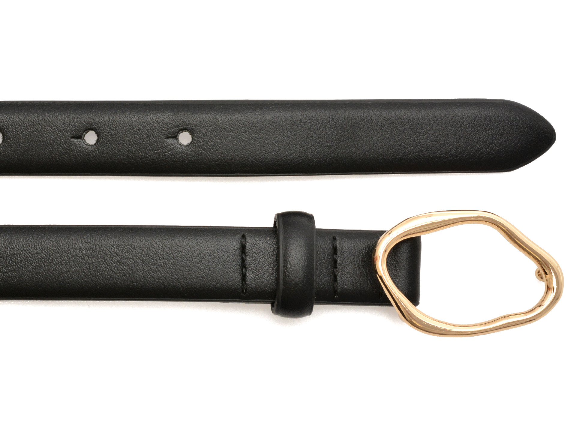 Curea ALDO neagra, OLLIVIA 970, din piele ecologica