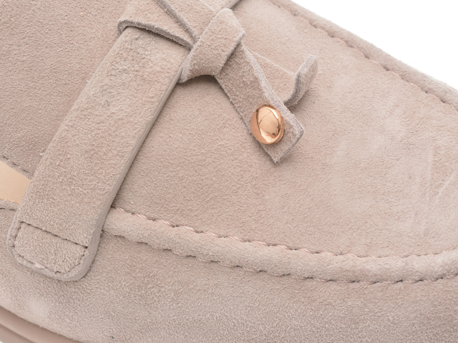 Pantofi IMAGE gri, 2972, din piele intoarsa