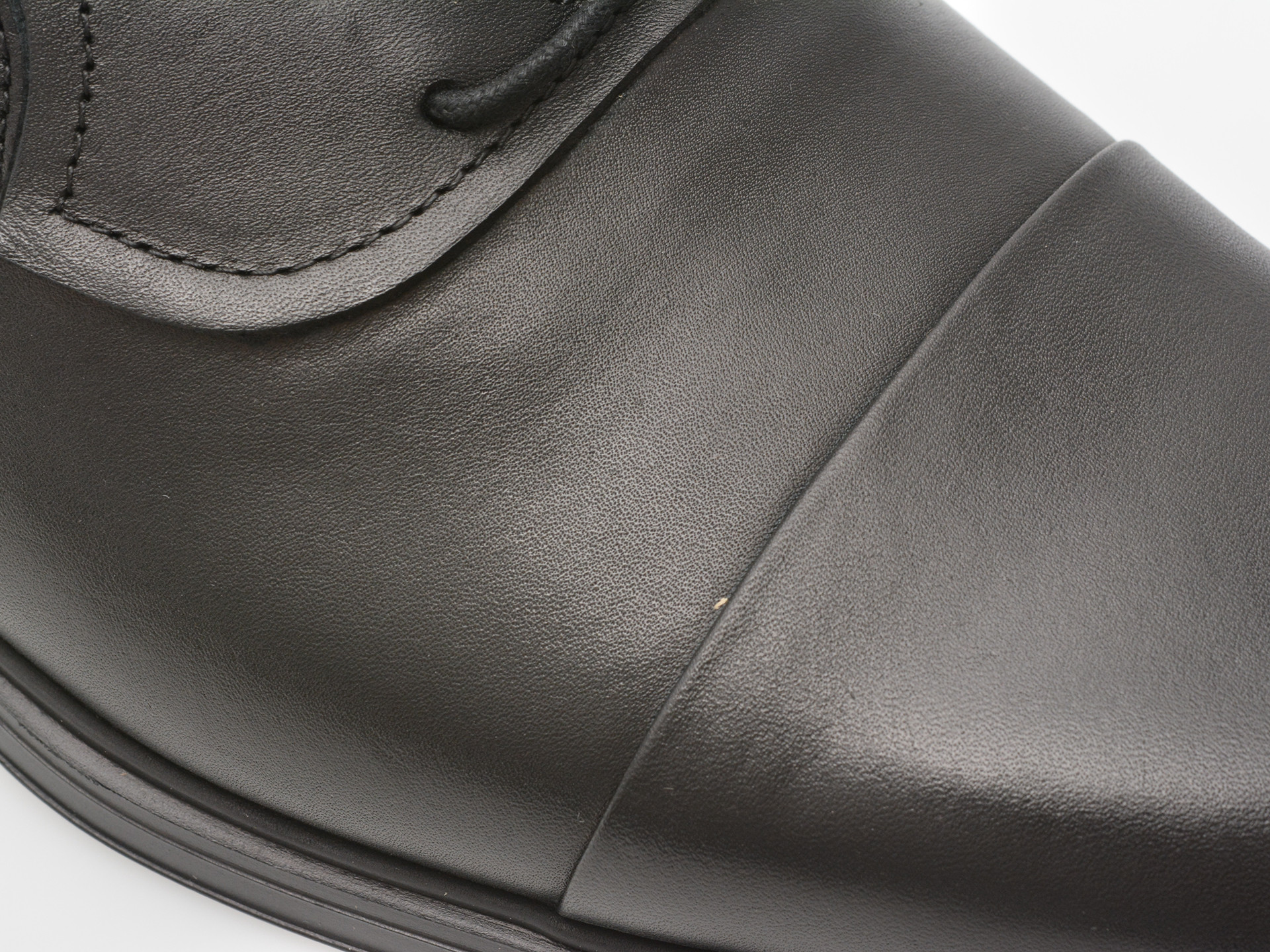 Pantofi eleganti OTTER negri, E301, din piele naturala