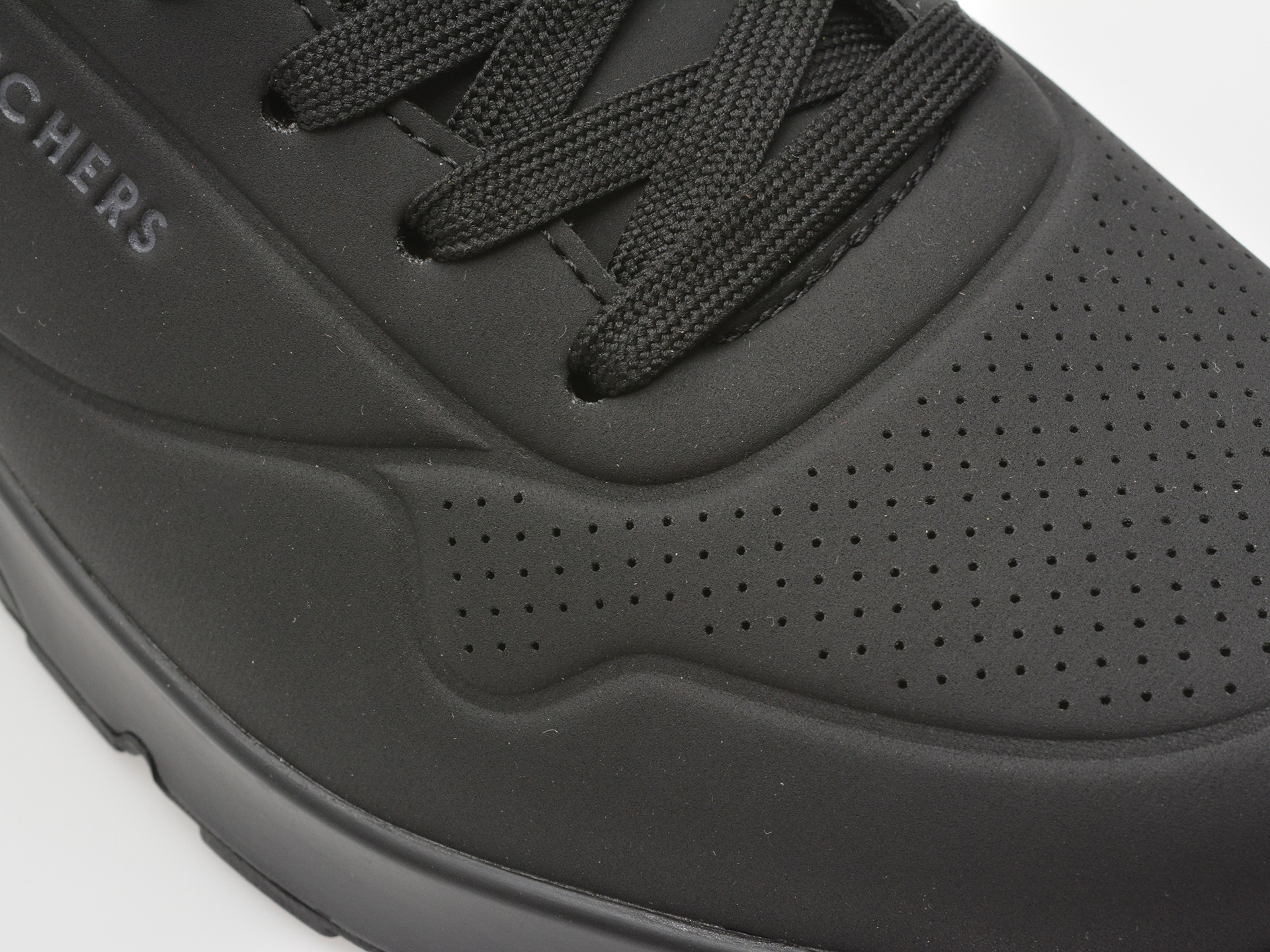 Pantofi sport SKECHERS negri, UNO, din piele ecologica