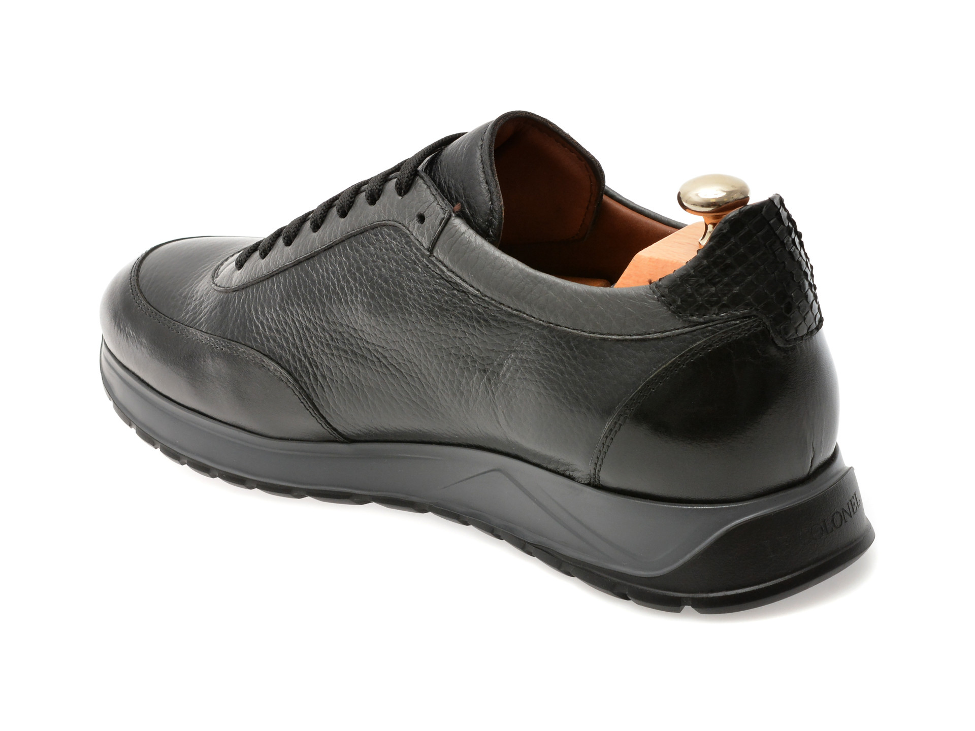 Pantofi sport LE COLONEL negri, 64375, din piele naturala