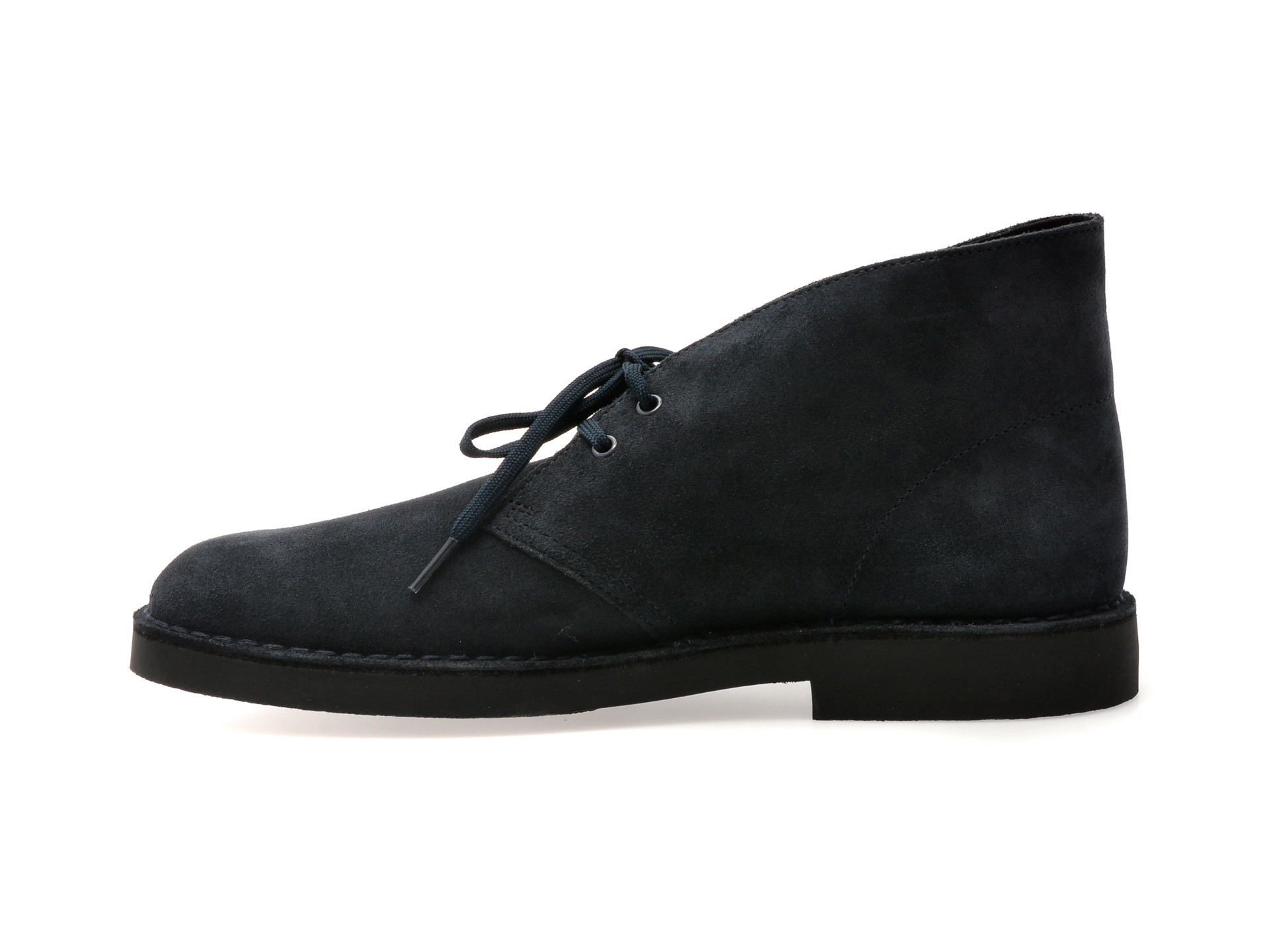 Ghete CLARKS bleumarin, DESERT BT EVO, din piele intoarsa