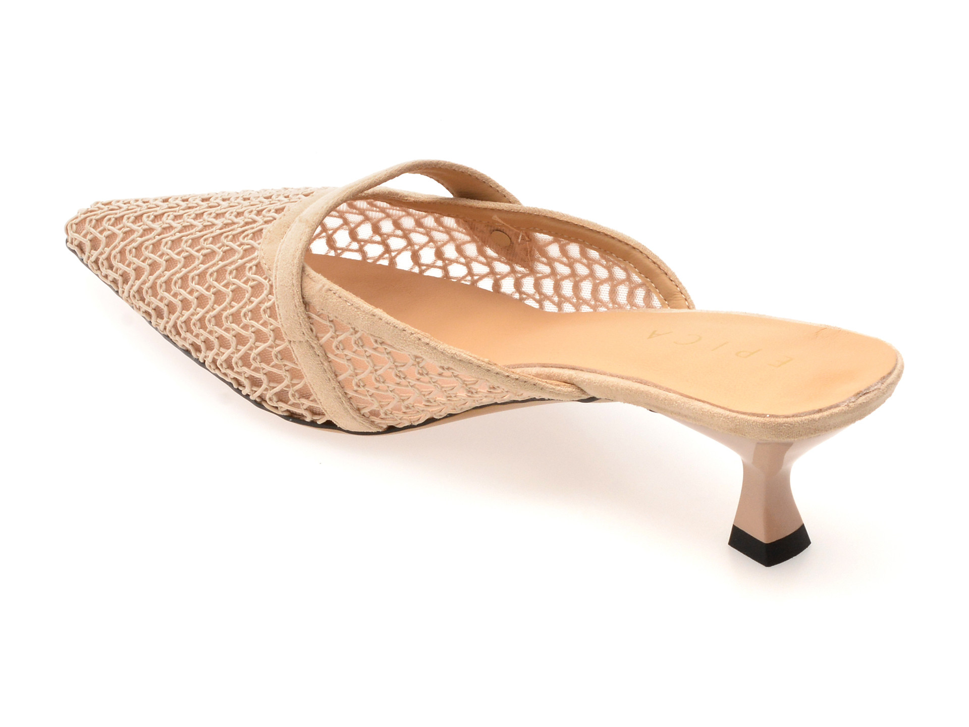 Pantofi eleganti EPICA maro, 26Q2118, din material textil