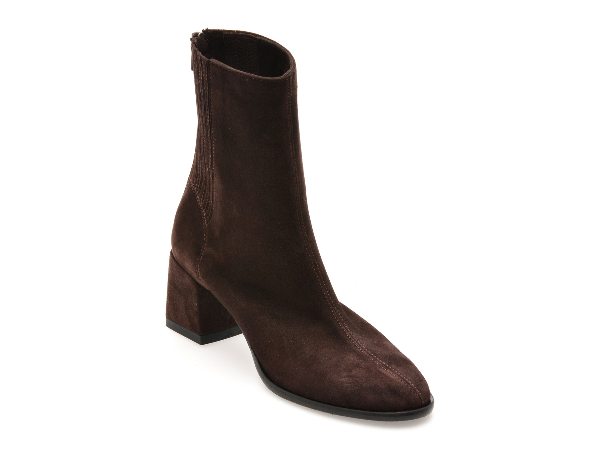 Ghete EPICA maro, 2771083, din piele intoarsa