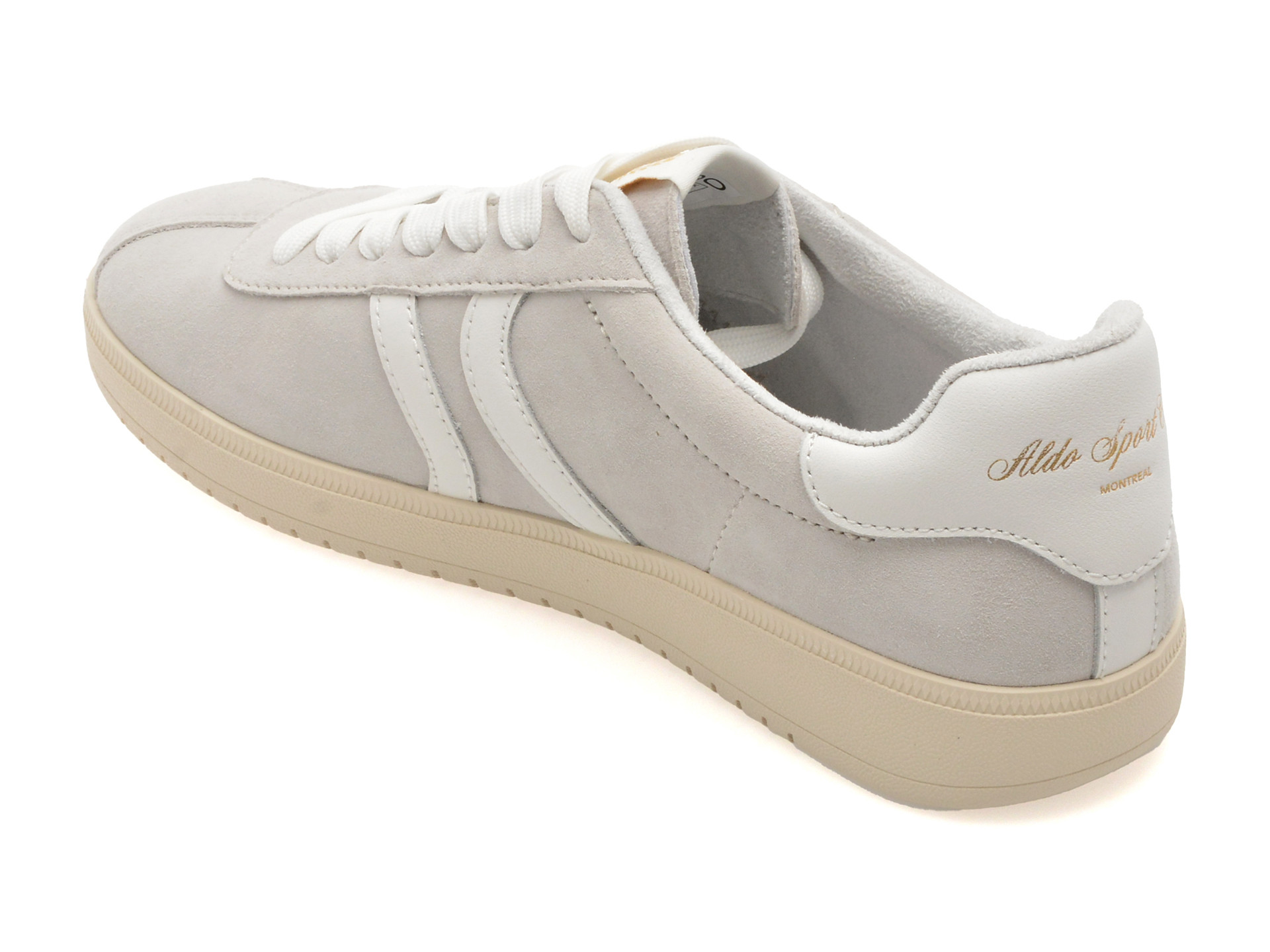 Pantofi sport ALDO gri, CHICSNEAKER 050, din piele intoarsa