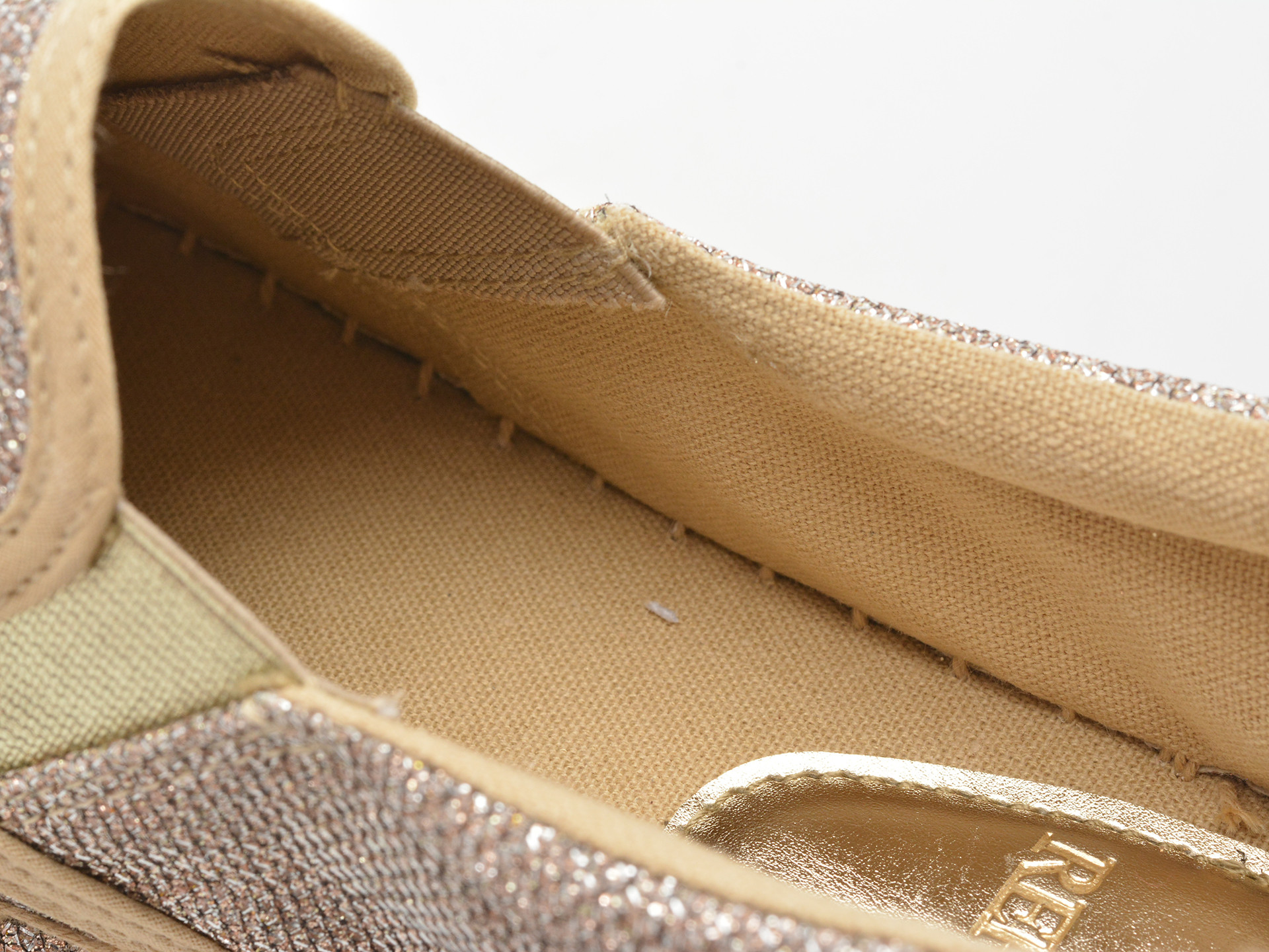 Pantofi REPLAY aurii, WF2226S, din material textil