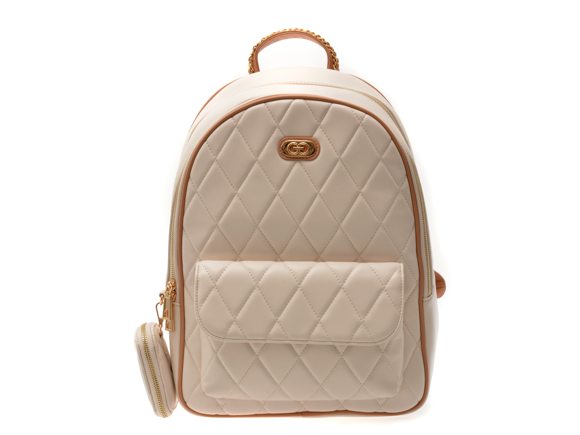 Rucsac ALDO alb, LUIGIA 270, din piele ecologica