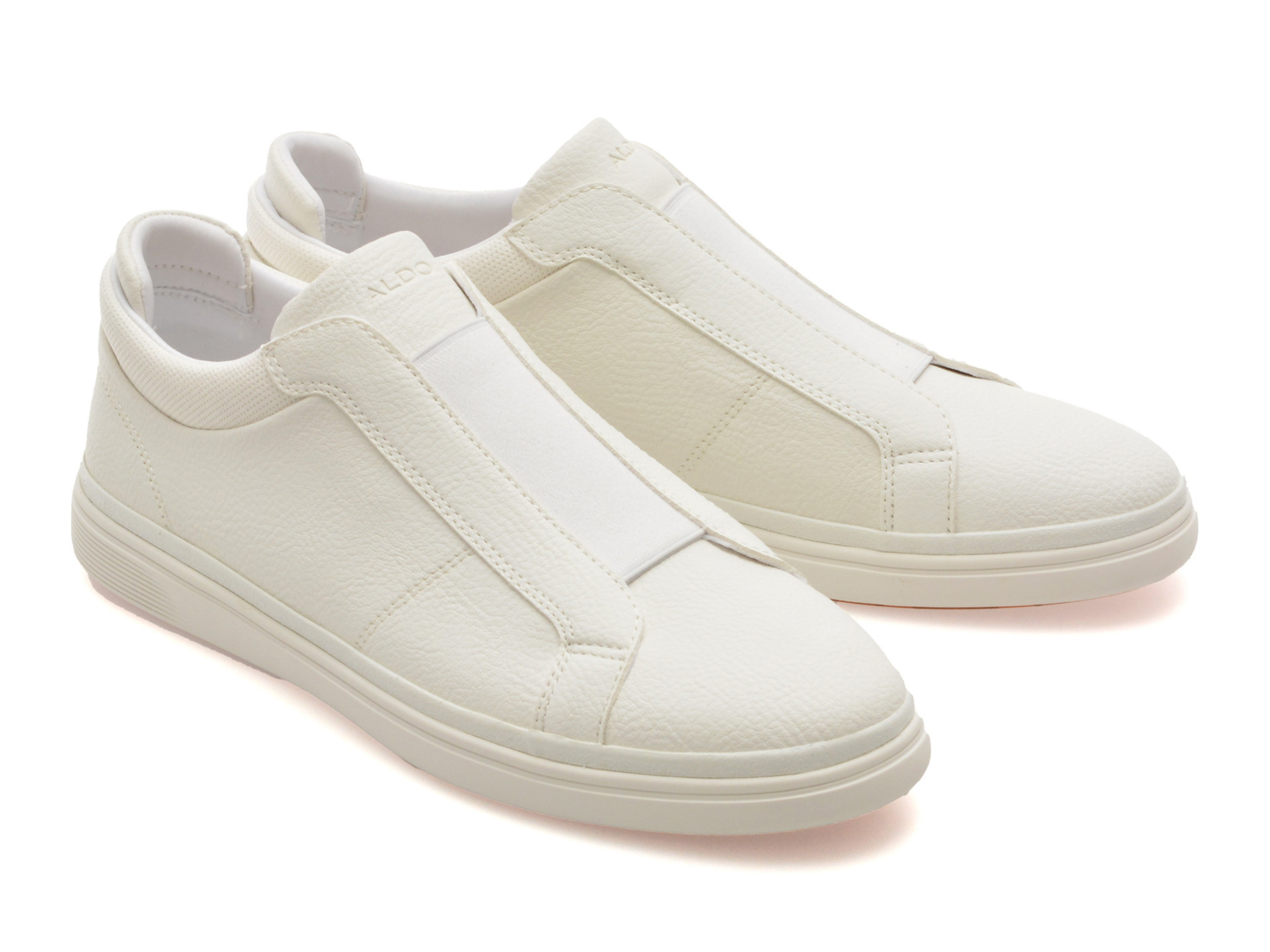Pantofi sport ALDO albi, AROS 100, din piele ecologica