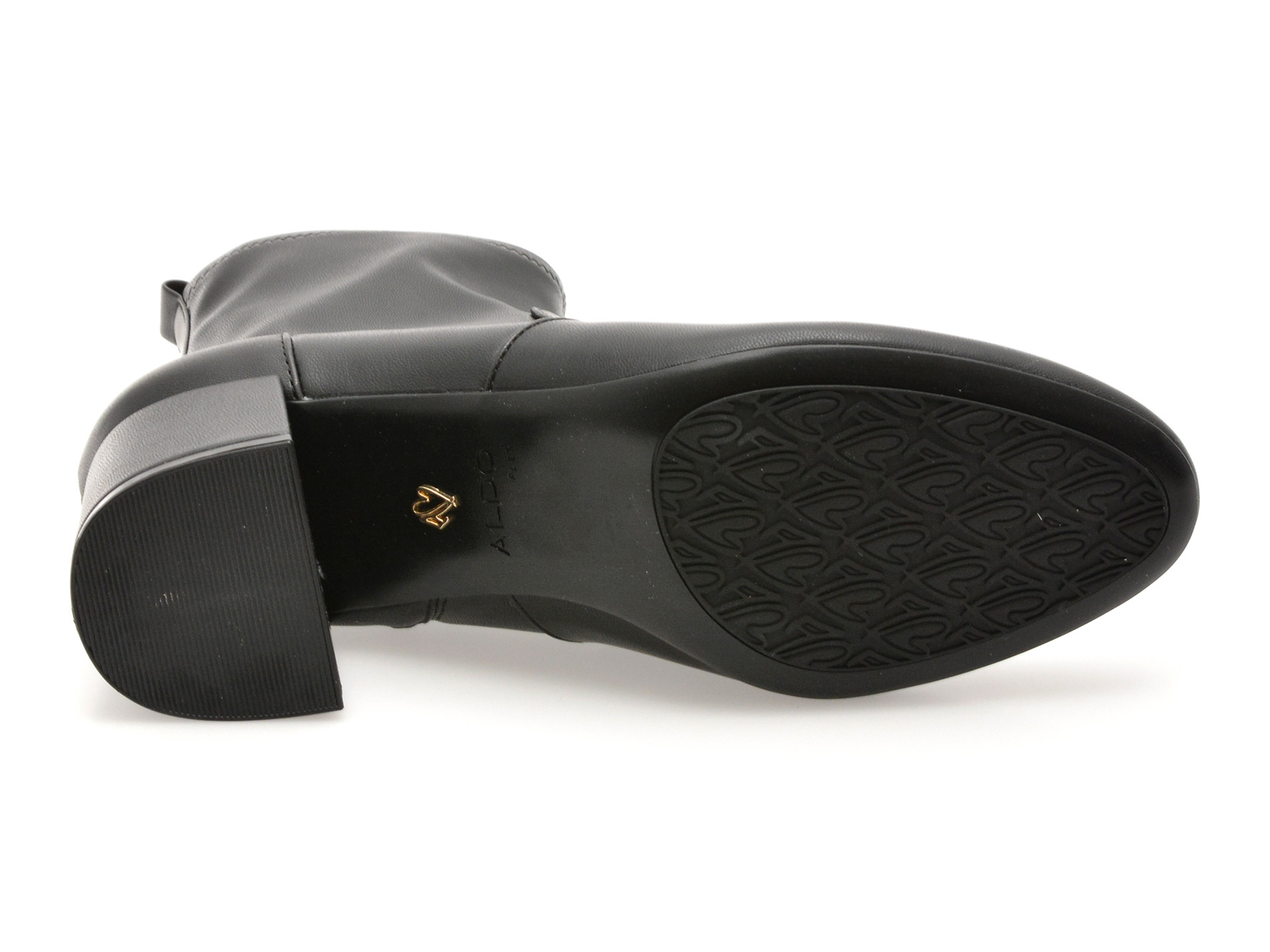 Ghete ALDO negre, TIRGUS 001, din piele ecologica