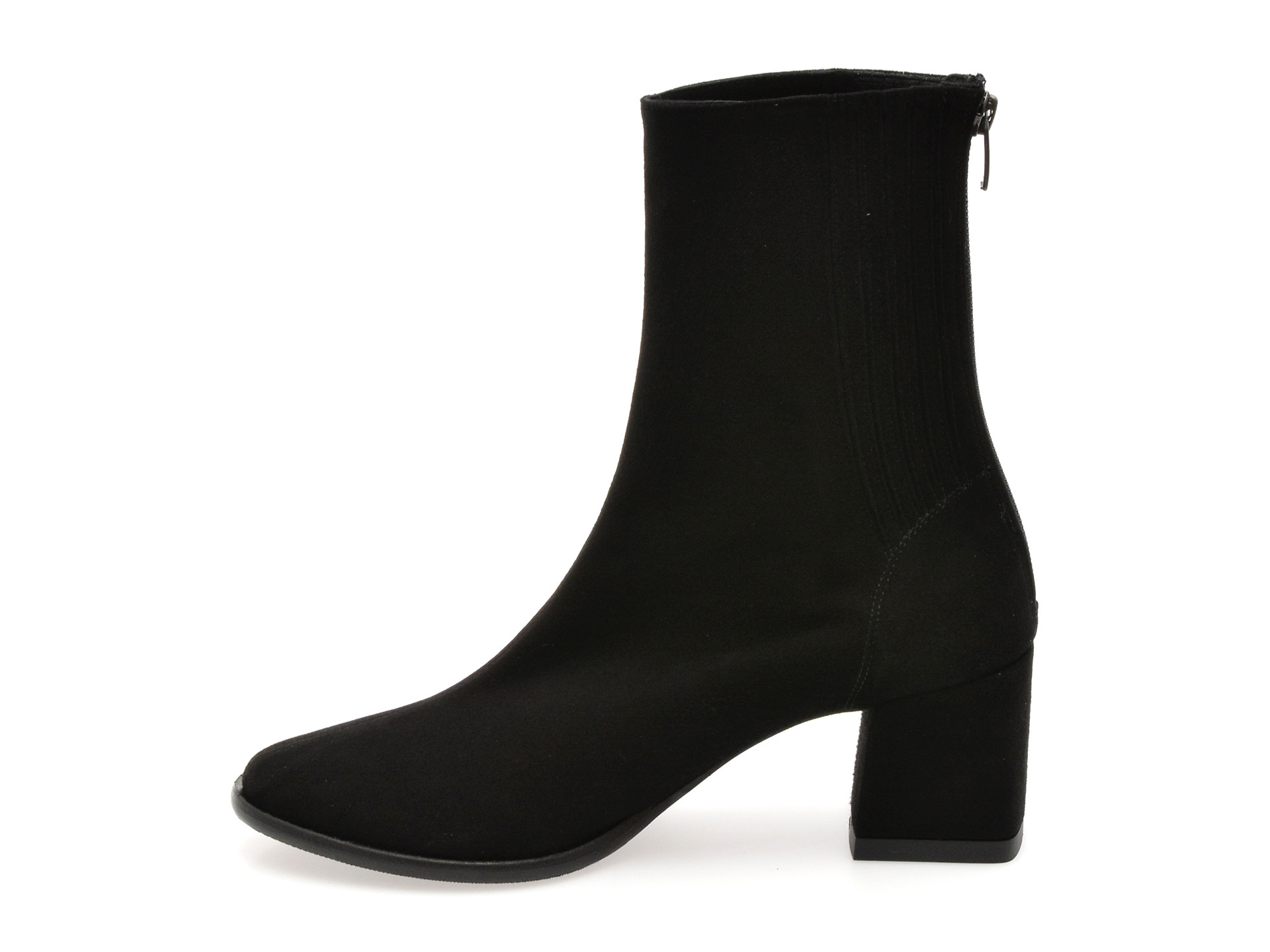 Ghete EPICA negre, 2771083, din piele intoarsa